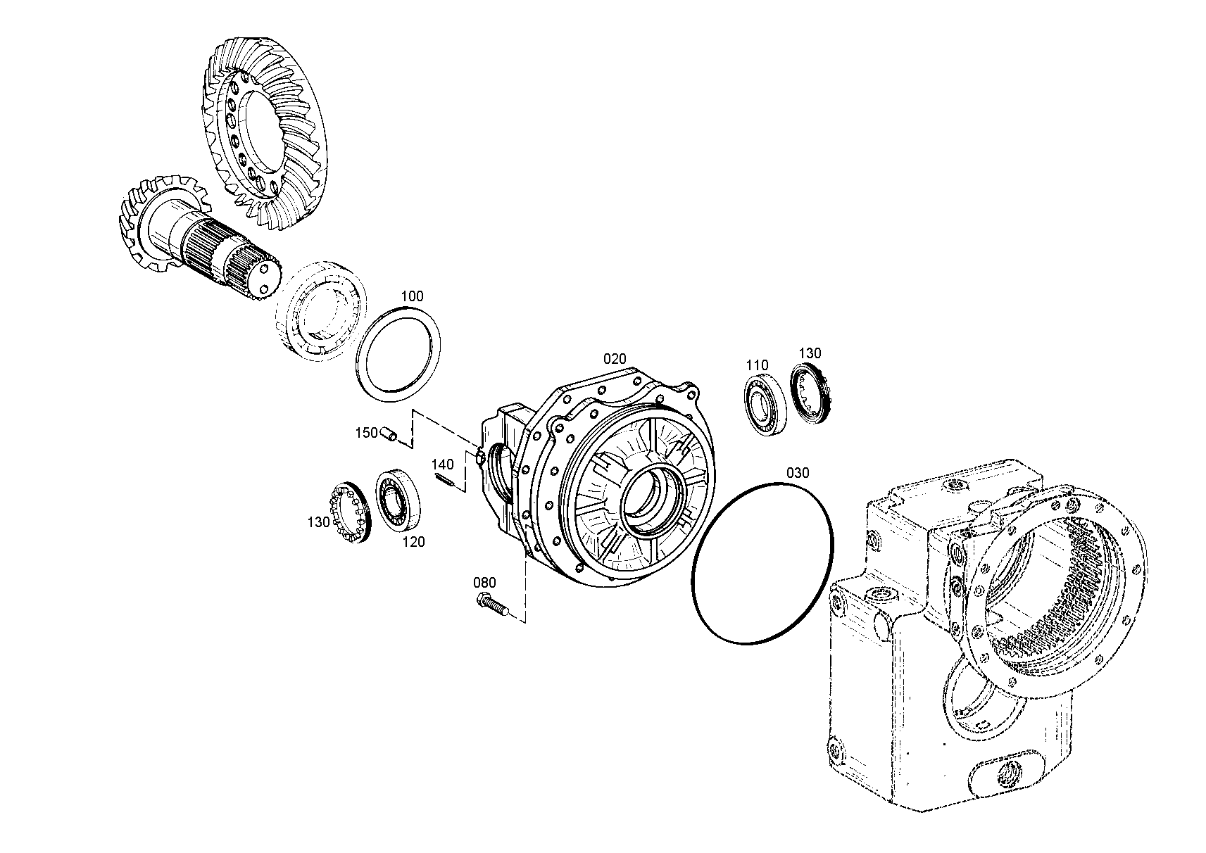 drawing for AGCO V35102900 - TA.ROLLER BEARING