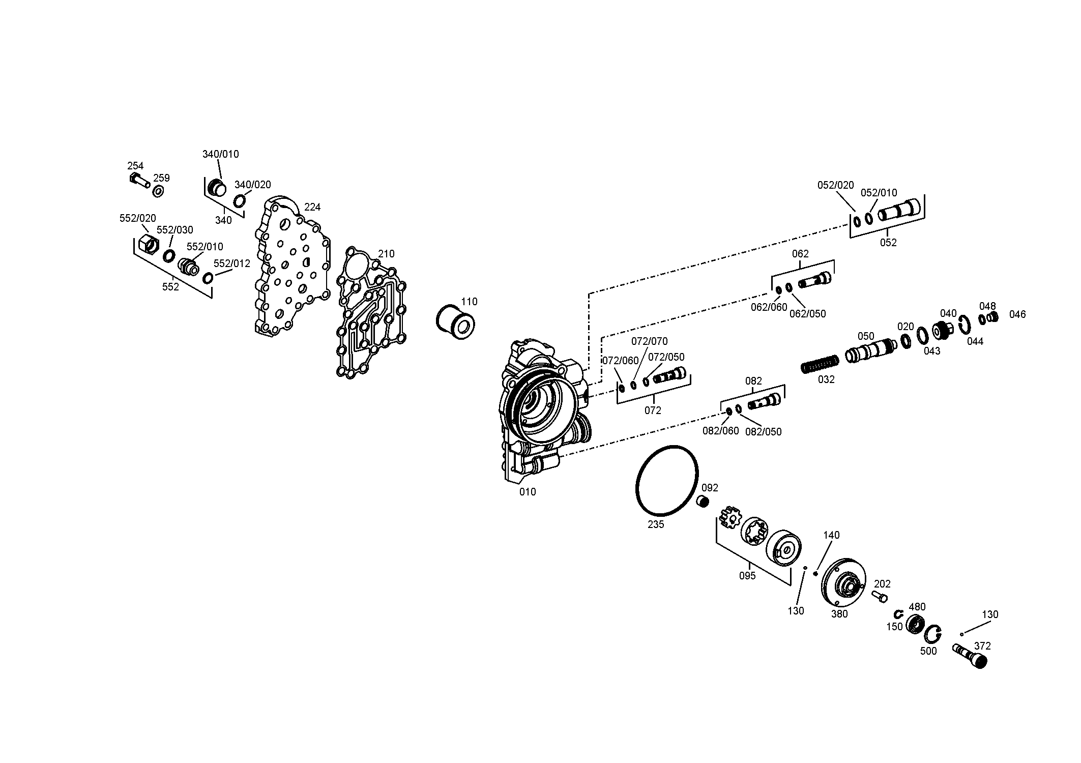 drawing for LIEBHERR GMBH 10007013 - GASKET (figure 3)