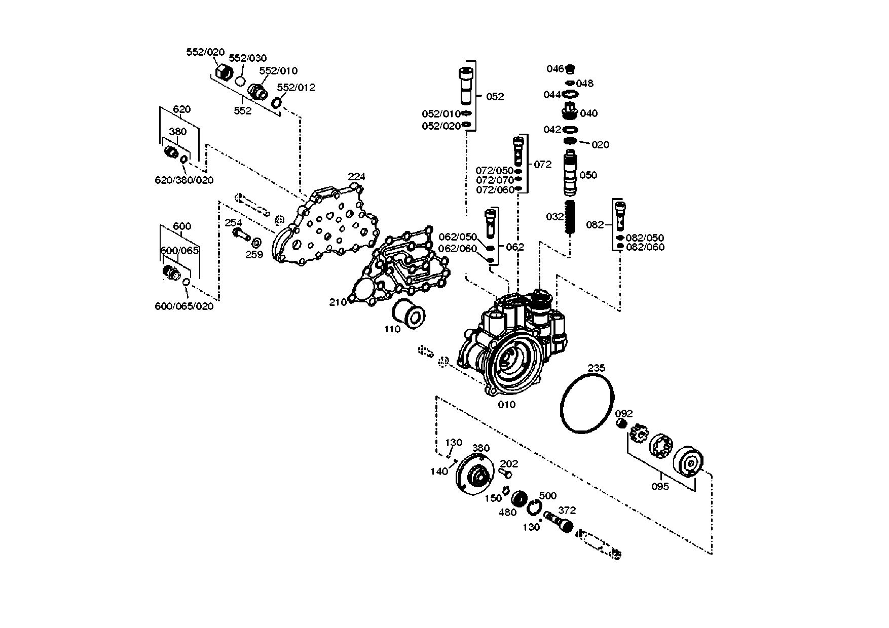 drawing for DOOSAN 0501 320 242 - GASKET (figure 4)