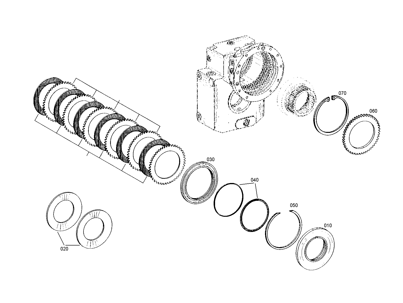 drawing for JOHN DEERE AT322028 - CIRCLIP (figure 4)