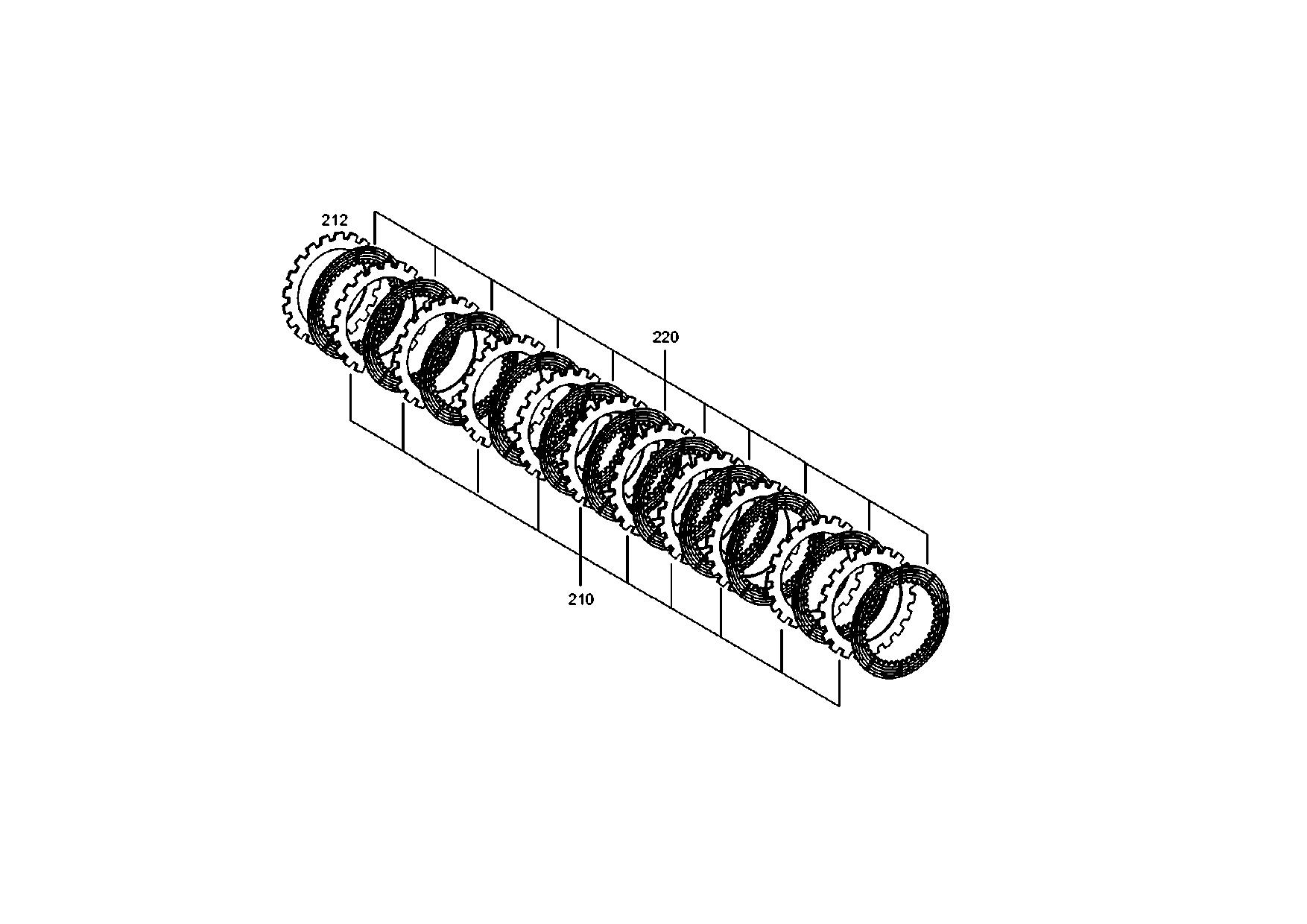 drawing for FIAT ALLIS 049 17897 - FRICTION PLATE (figure 3)