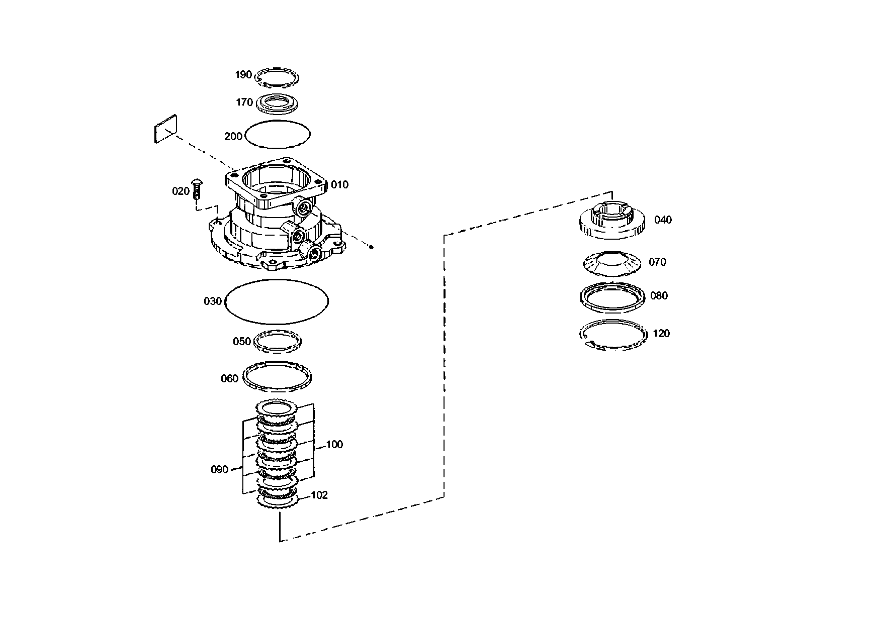 drawing for ZF 4143352028 - O.CLUTCH DISC (figure 3)