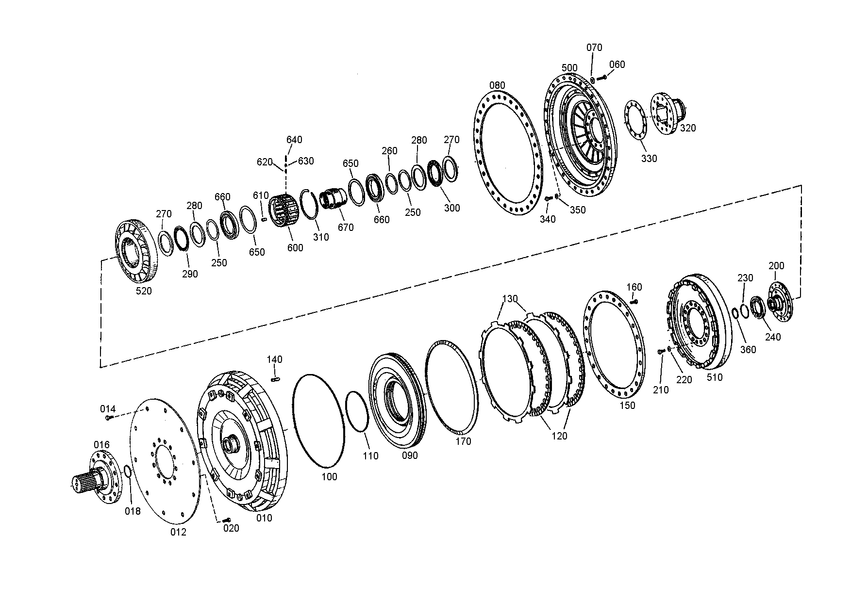 drawing for Manitowoc Crane Group Germany 03329243 - OUTPUT SHAFT (figure 2)