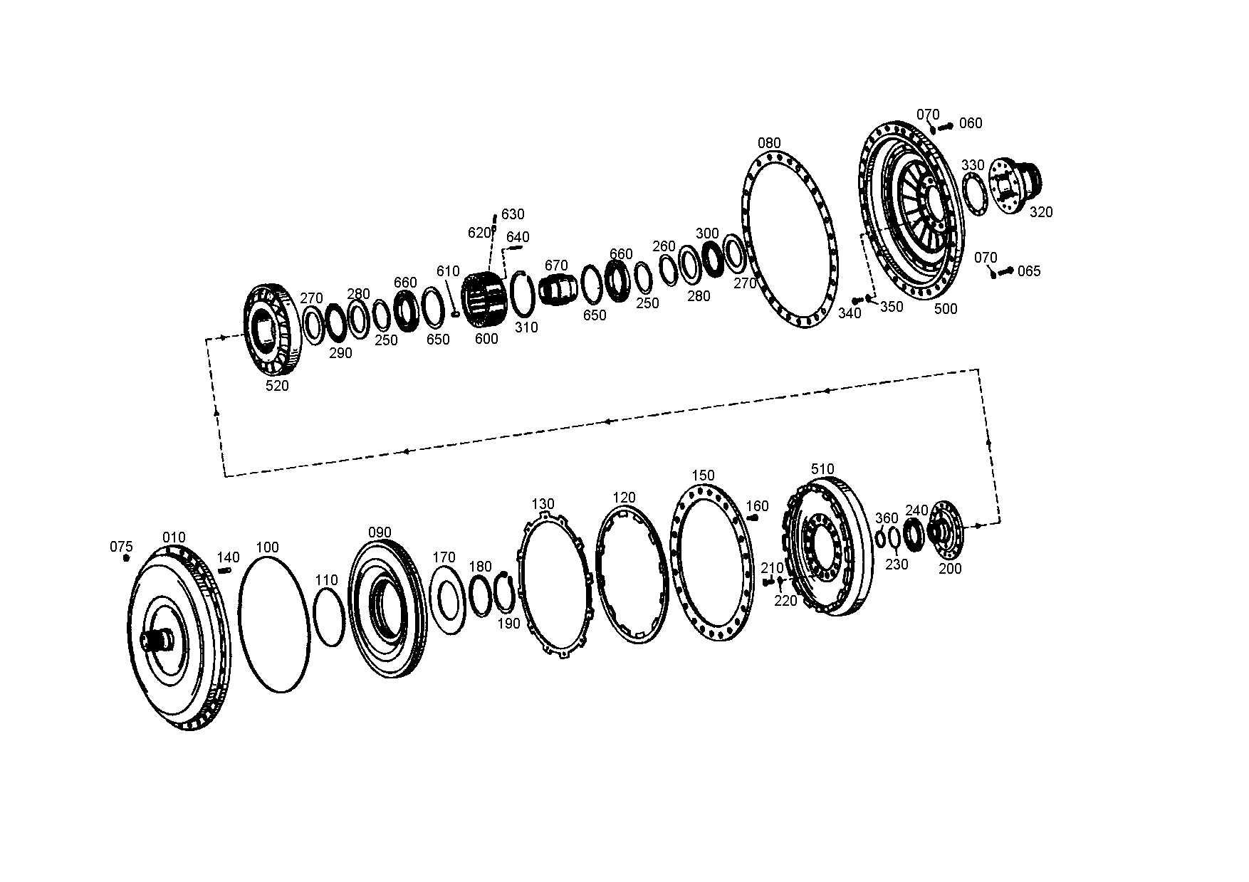 drawing for Manitowoc Crane Group Germany 8782781 - OUTER CLUTCH DISC (figure 3)