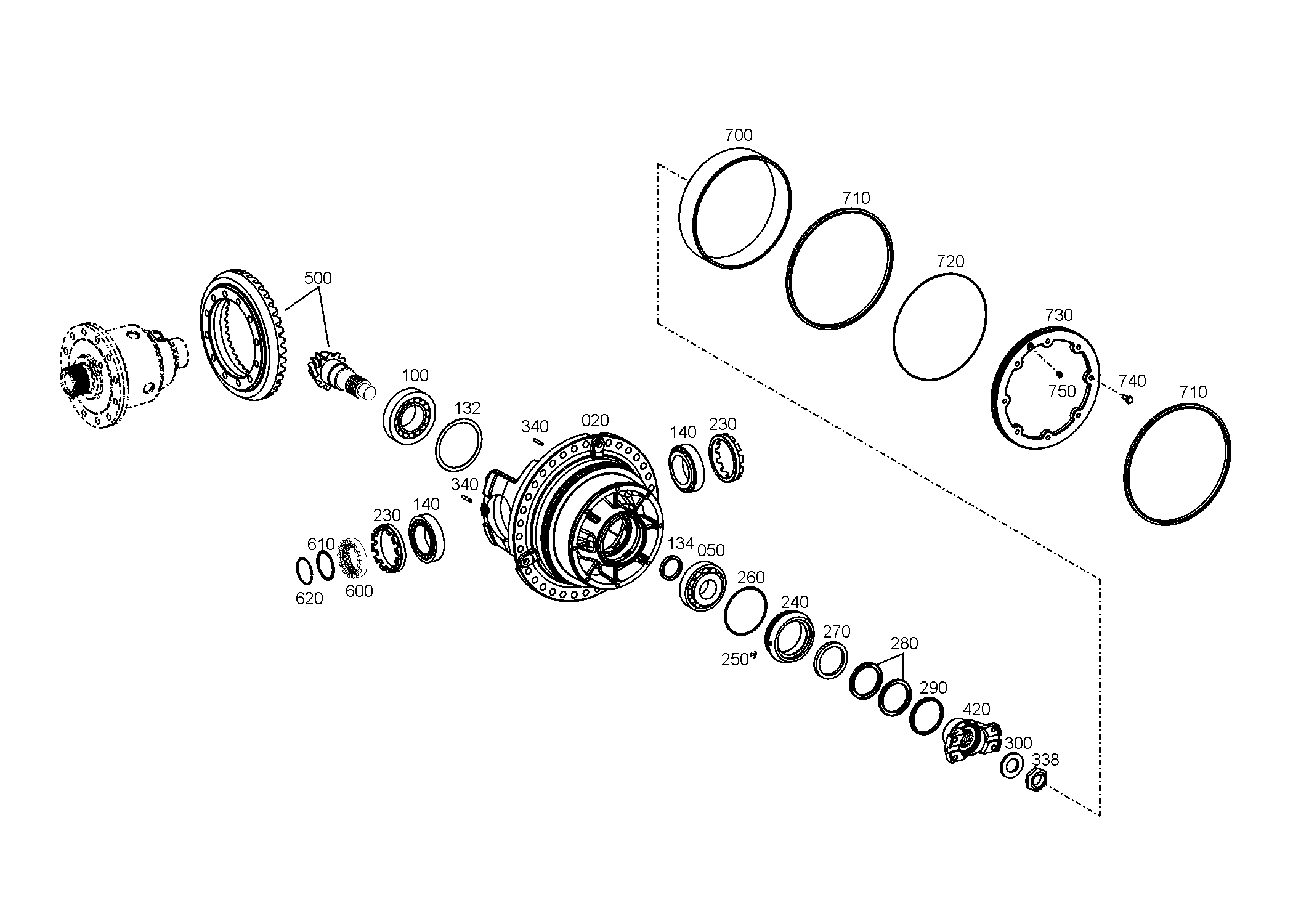 drawing for AGCO V35019900 - SNAP RING