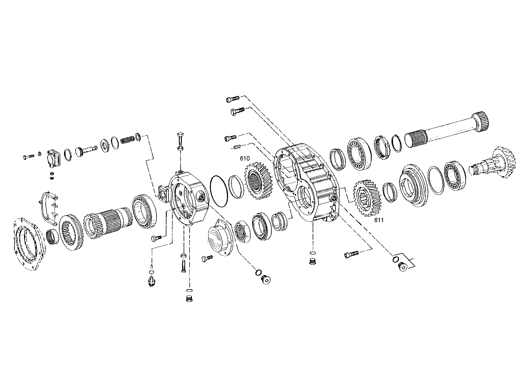drawing for KOMATSU LTD. 2937035M1 - DIFFERENTIAL SPIDER (figure 4)