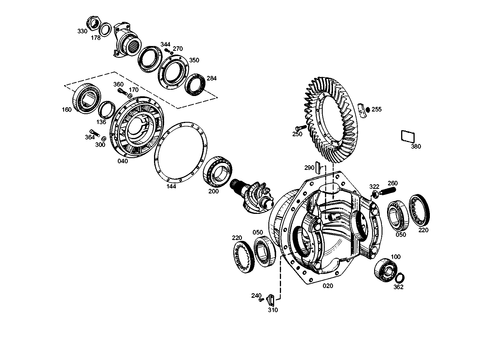 drawing for DOOSAN 053800 - SHAFT SEAL (figure 3)