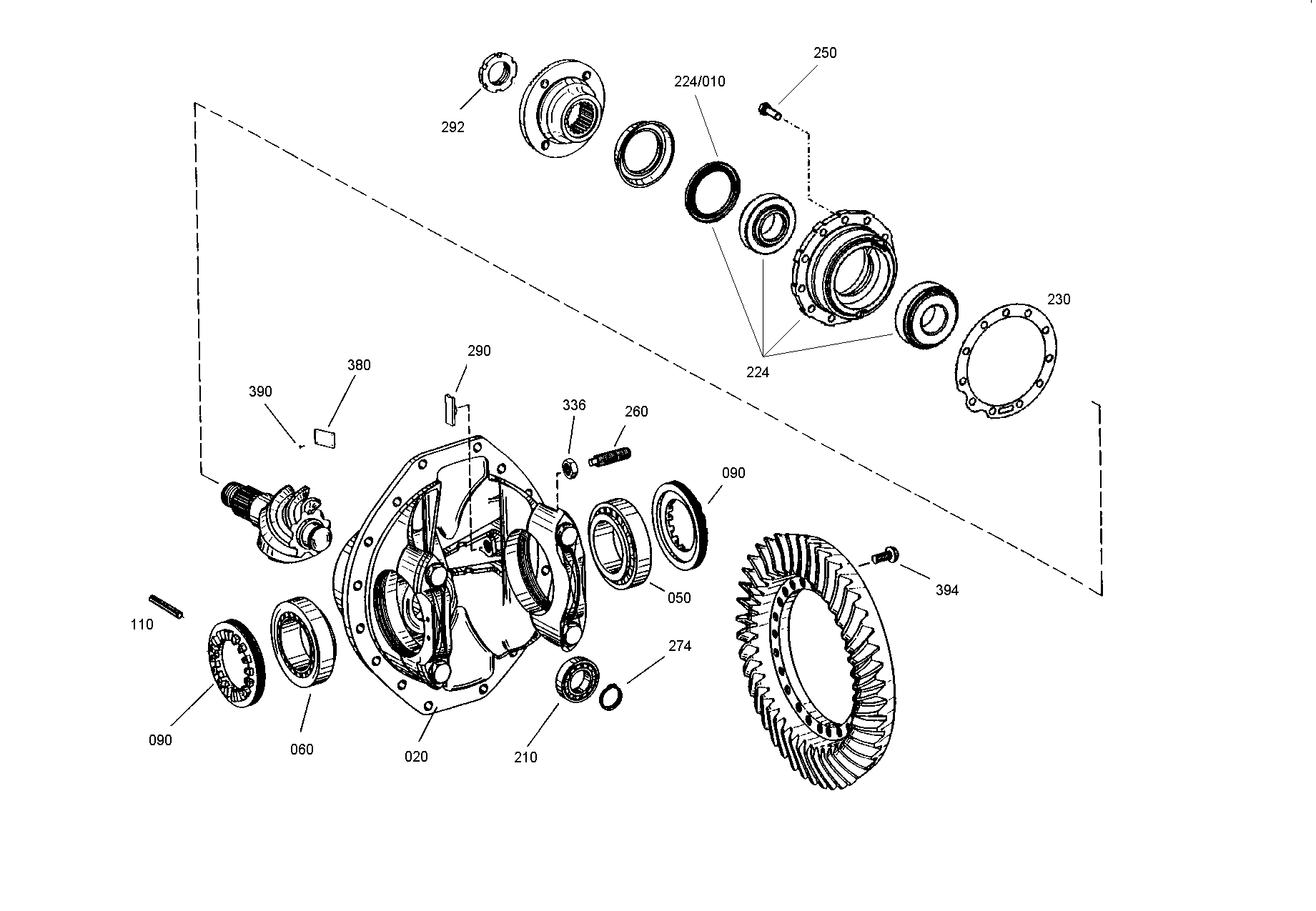 drawing for MOXY TRUCKS AS 506163 - CYLINDER ROLLER BEARING (figure 3)