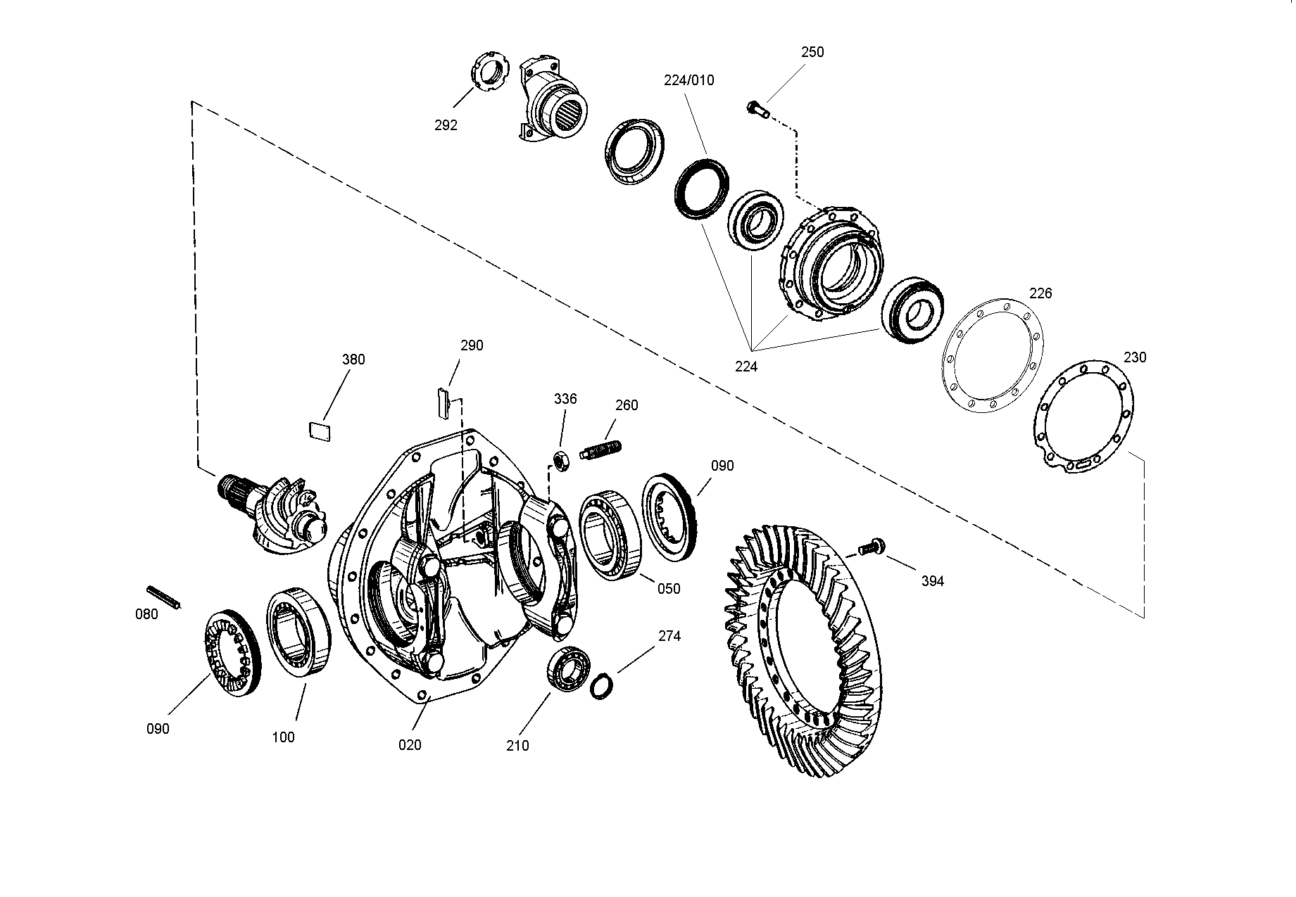 drawing for MOXY TRUCKS AS 506163 - CYLINDER ROLLER BEARING (figure 4)