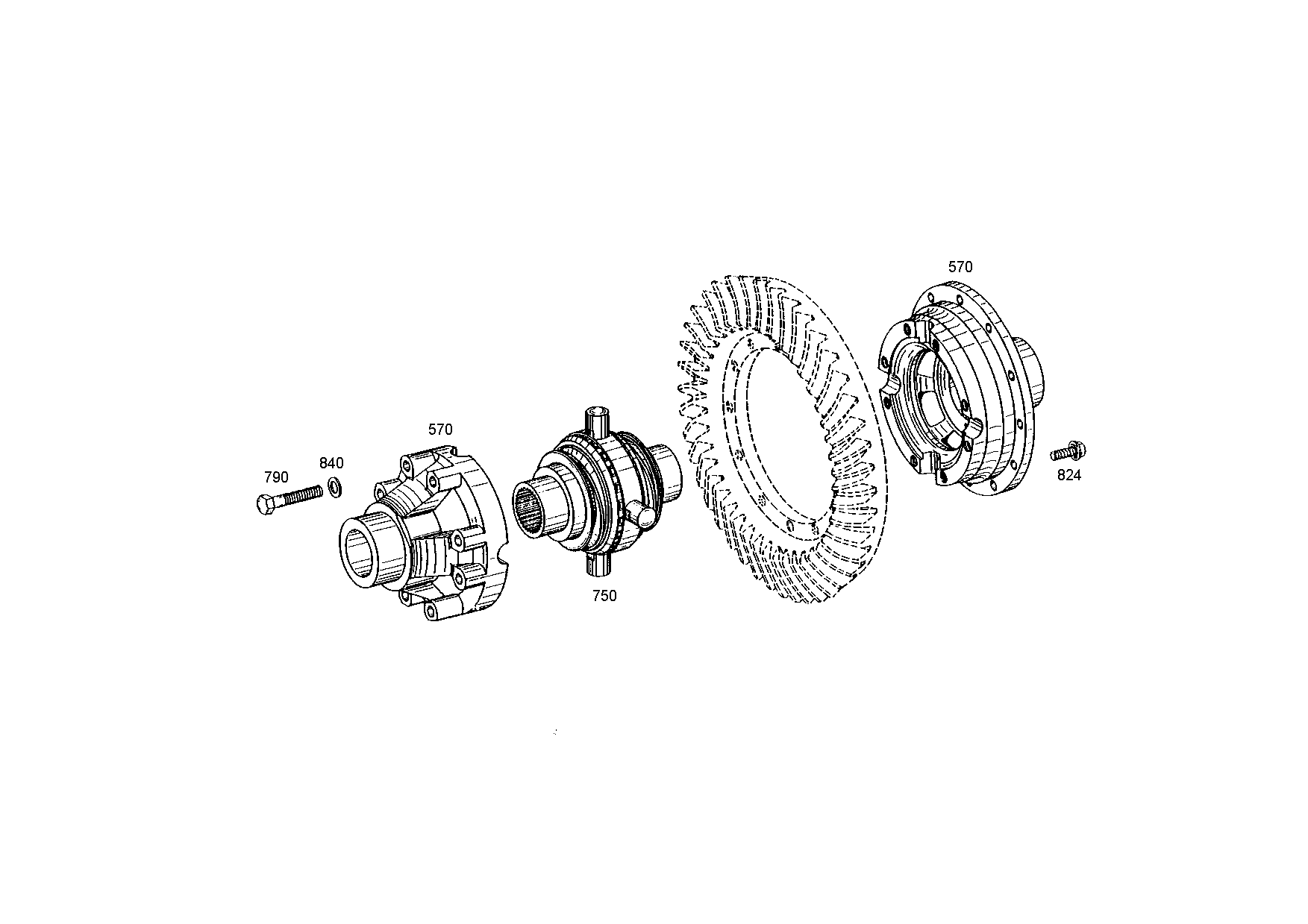 drawing for AGCO X490309501000 - HEXAGON SCREW