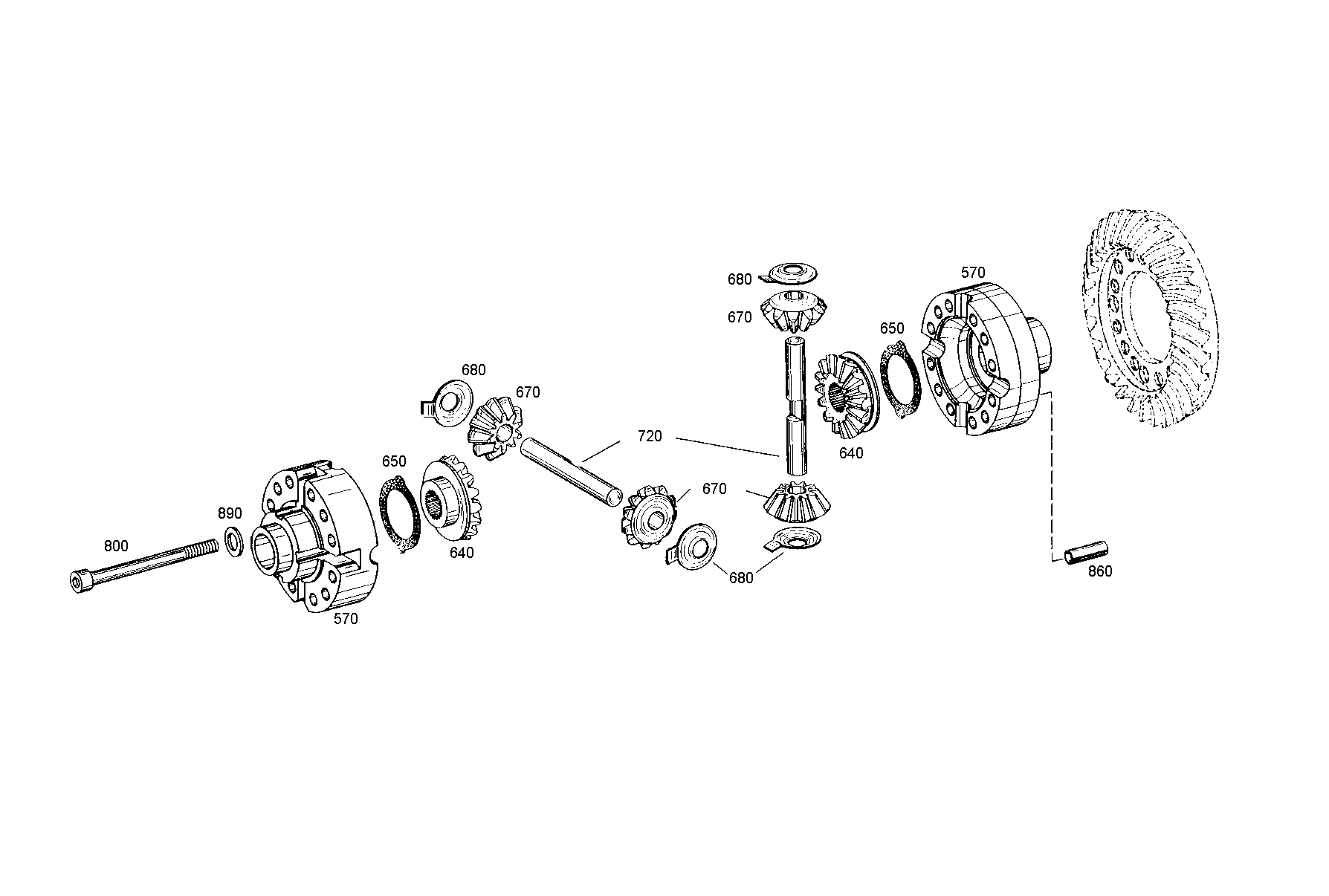 drawing for CATERPILLAR INC. 012365 - CAP SCREW (figure 2)
