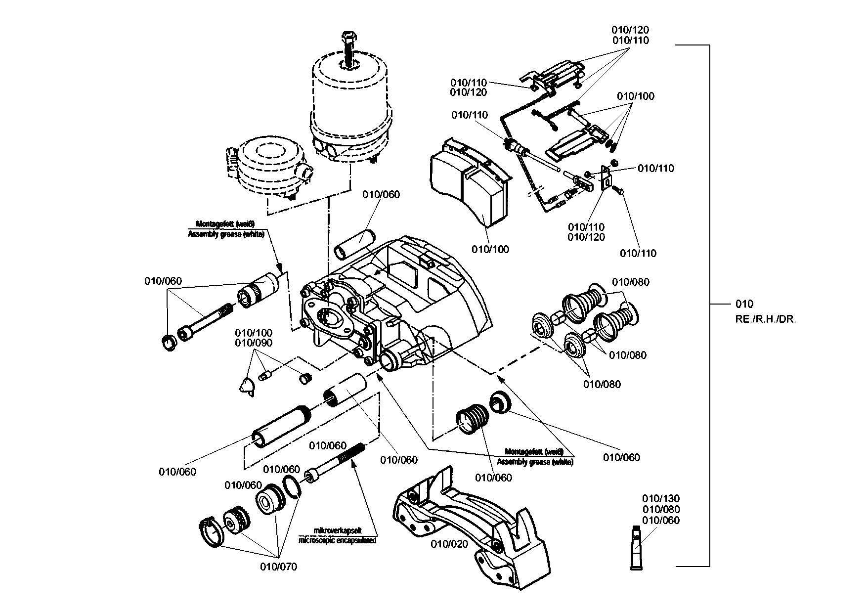 drawing for TATA MOTORS LTD 218633107602 - BRAKE CYLINDER (figure 2)