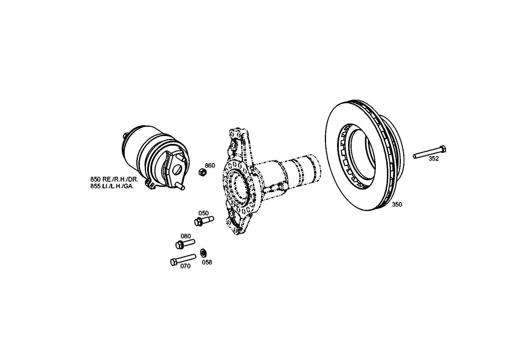 drawing for EVOBUS A0139903501 - FIT BOLT (figure 3)