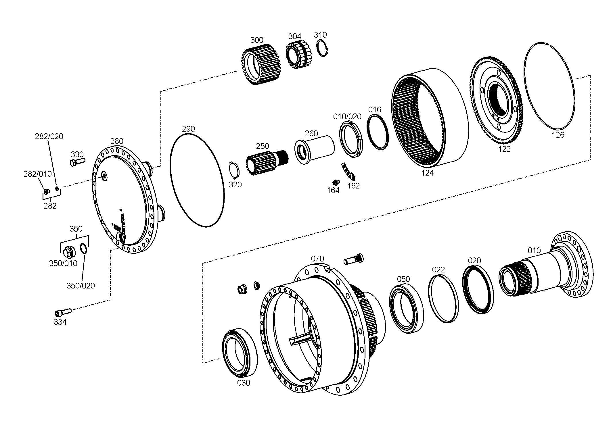 drawing for DOOSAN MX153521 - PLANET CARRIER (figure 2)