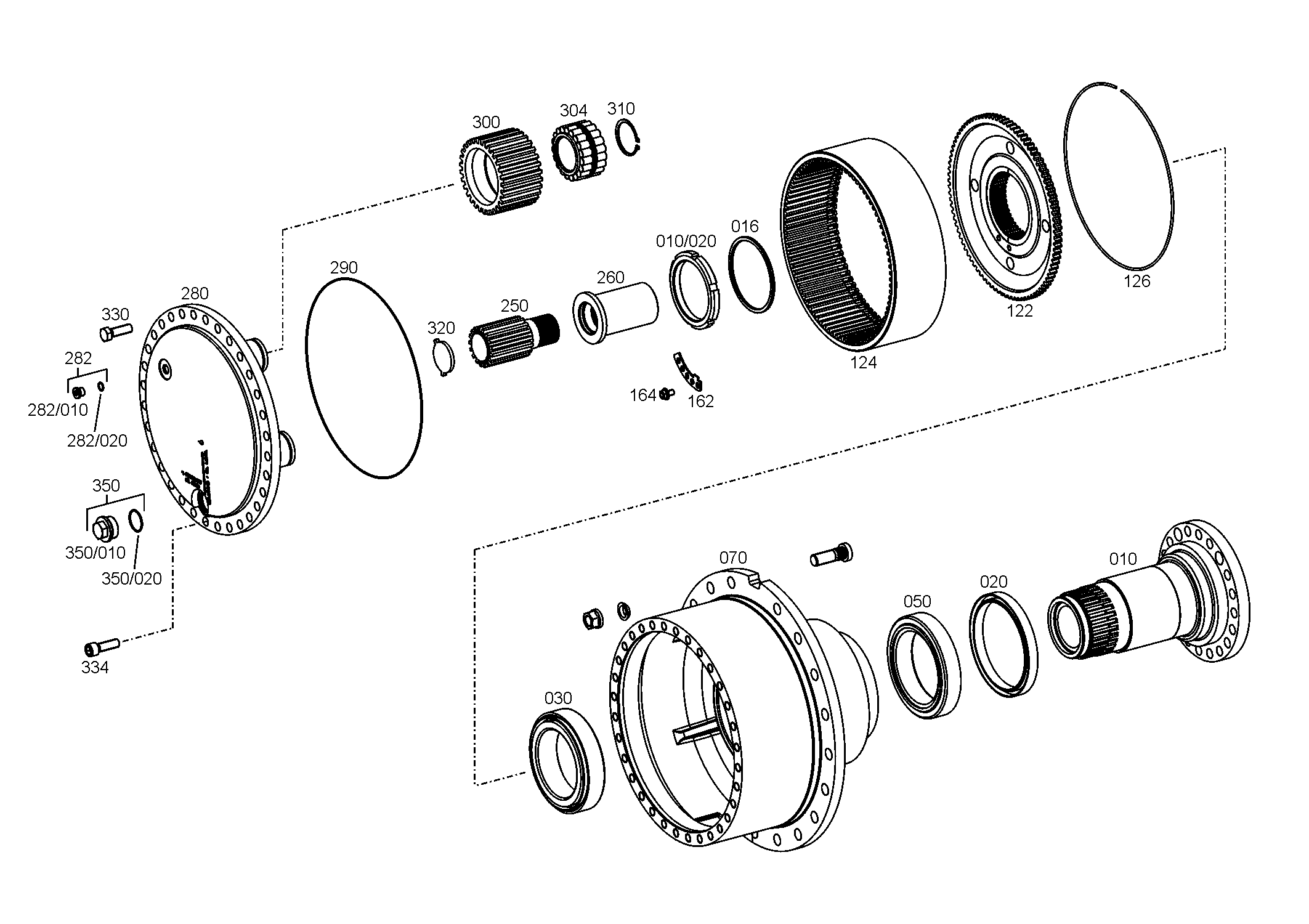 drawing for DOOSAN MX153521 - PLANET CARRIER (figure 4)