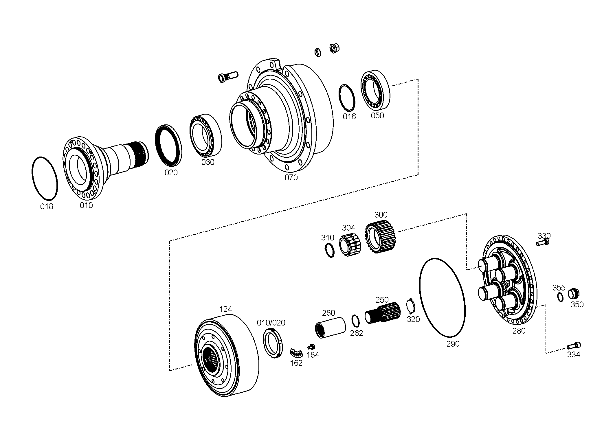 drawing for JOHN DEERE T165144 - RETAINING RING (figure 2)