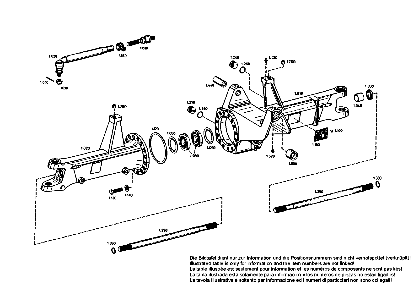 drawing for KOMATSU LTD. 4904471M1 - CLAMP (figure 1)