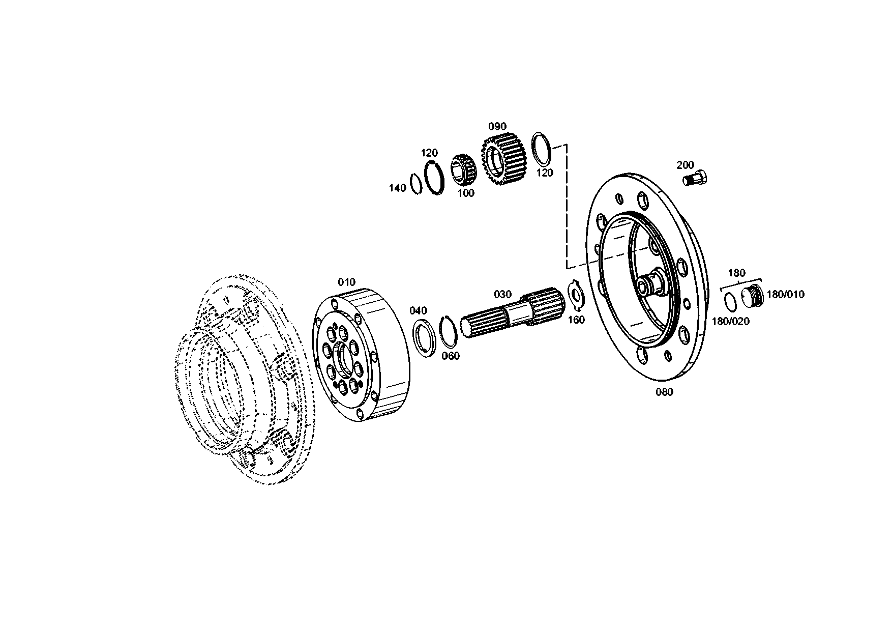drawing for AGCO 31064800 - THRUST WASHER