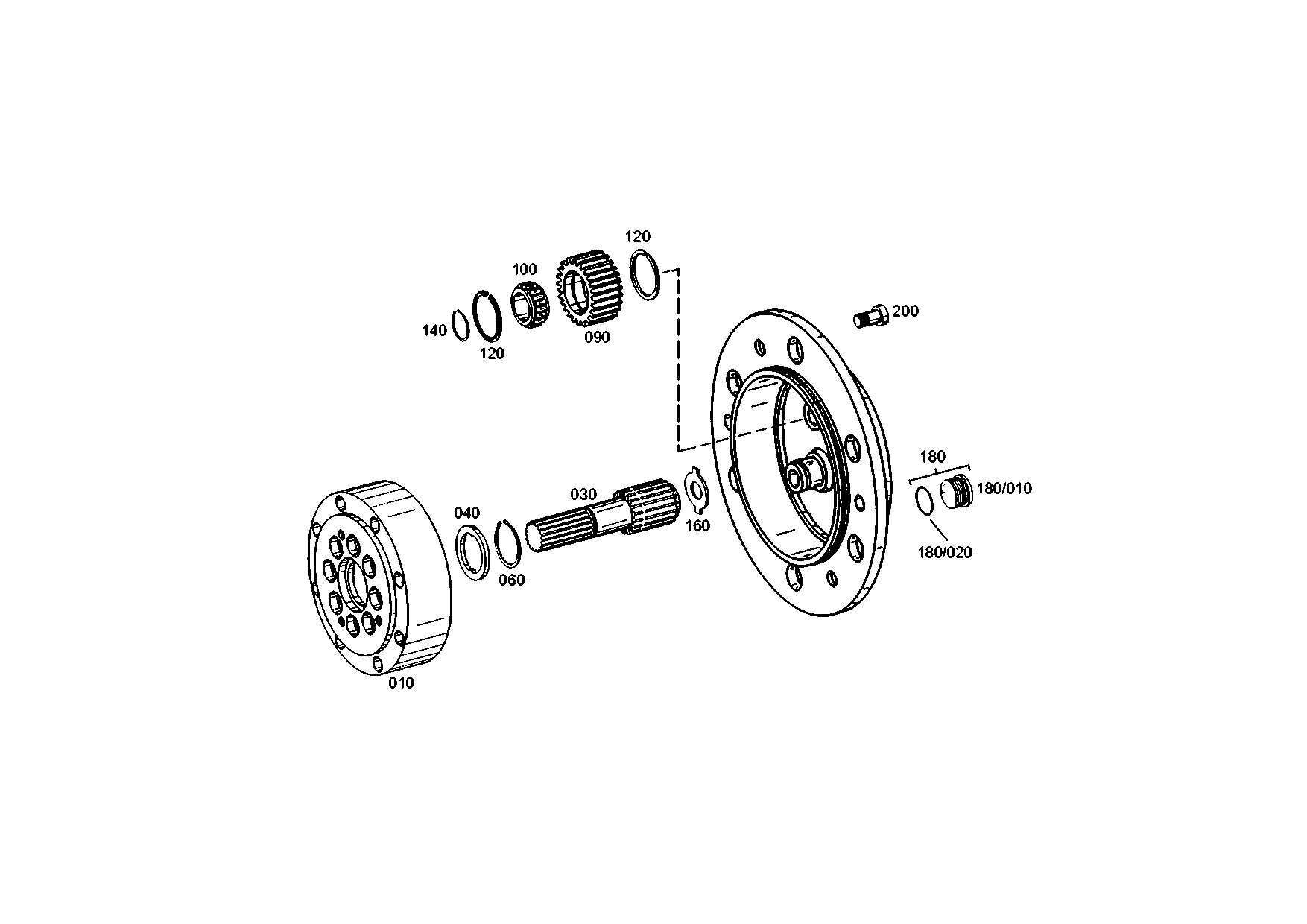 drawing for AGCO F380303020672 - THRUST WASHER