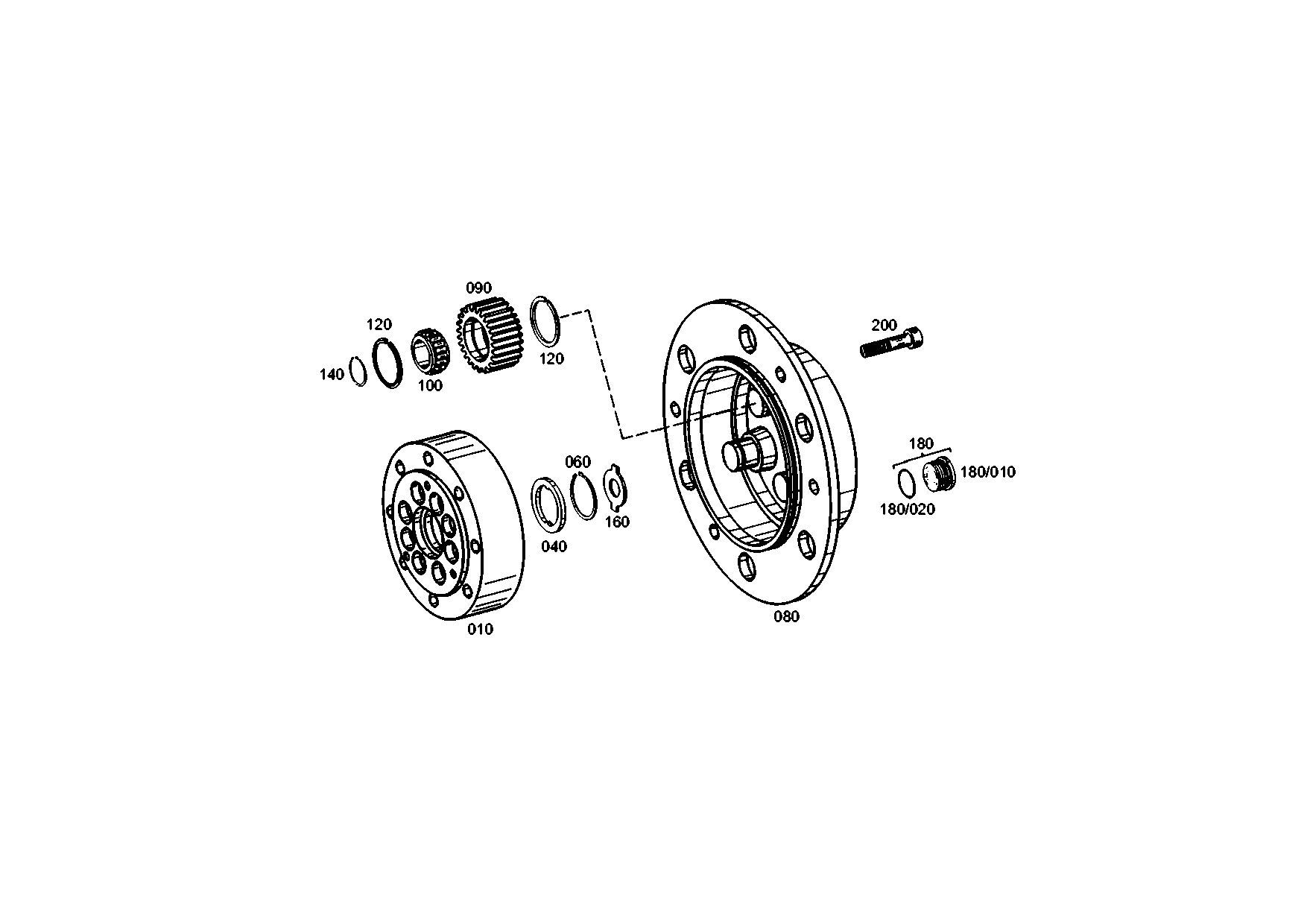 drawing for AGCO F380303020674 - THRUST WASHER