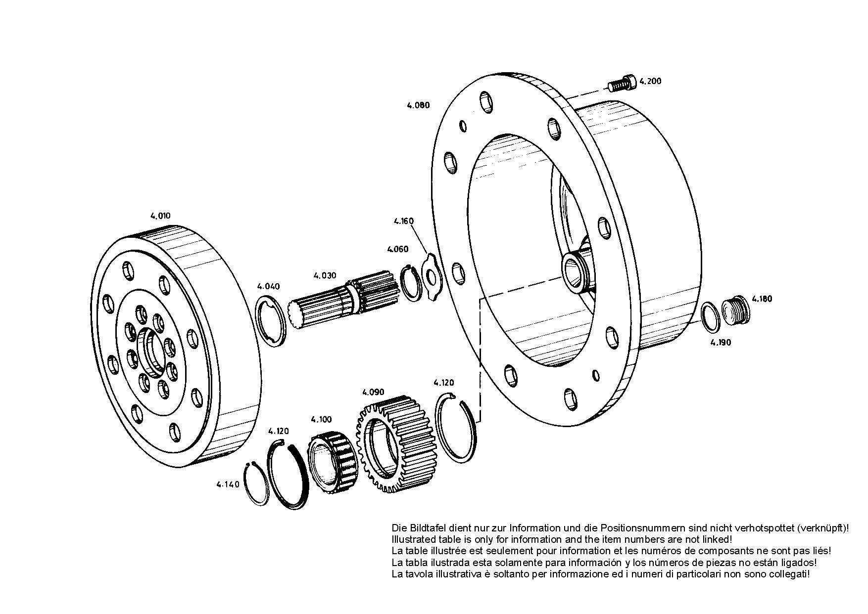 drawing for AGCO V31063800 - THRUST WASHER