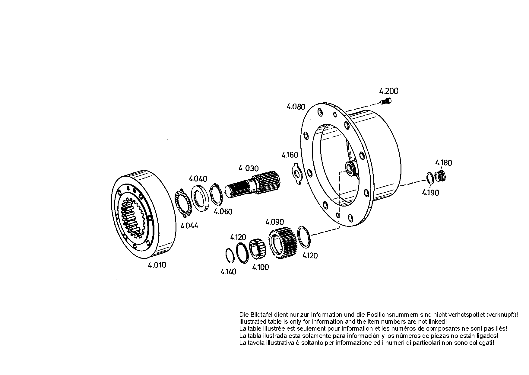 drawing for AGCO F198300020650 - ROLLER BEARING