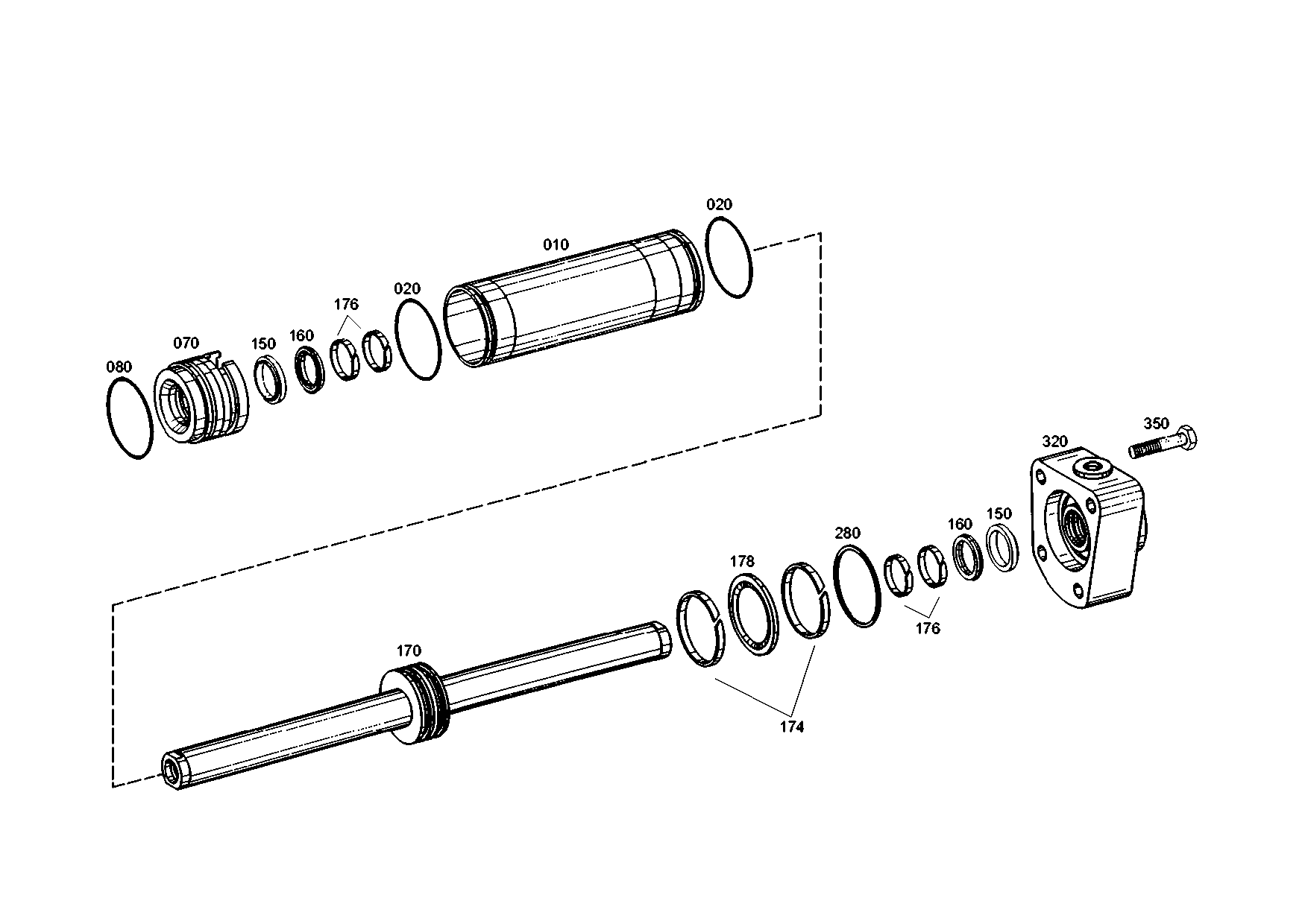 drawing for AGCO V31065300 - O-RING