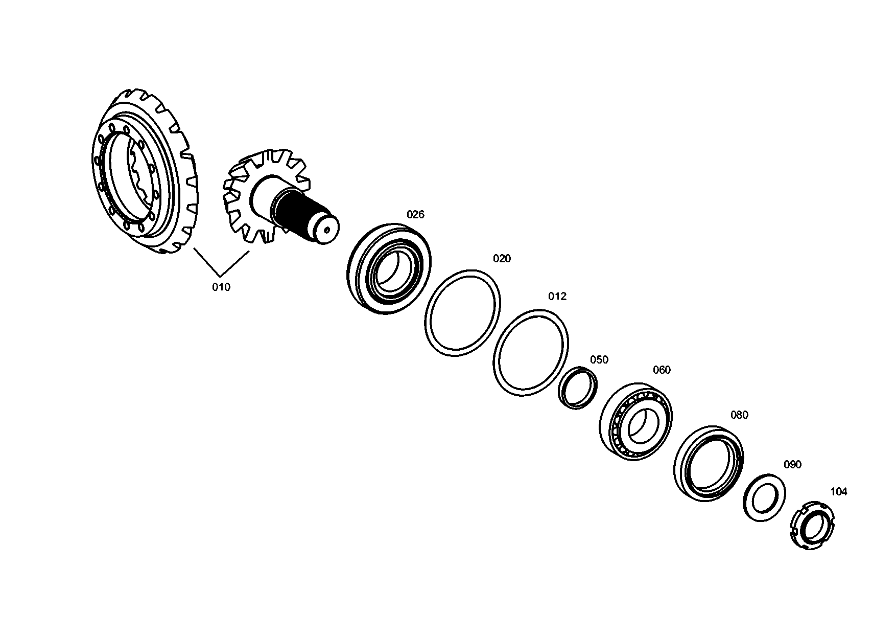 drawing for EVOBUS A0003534877 - SHIM (figure 3)