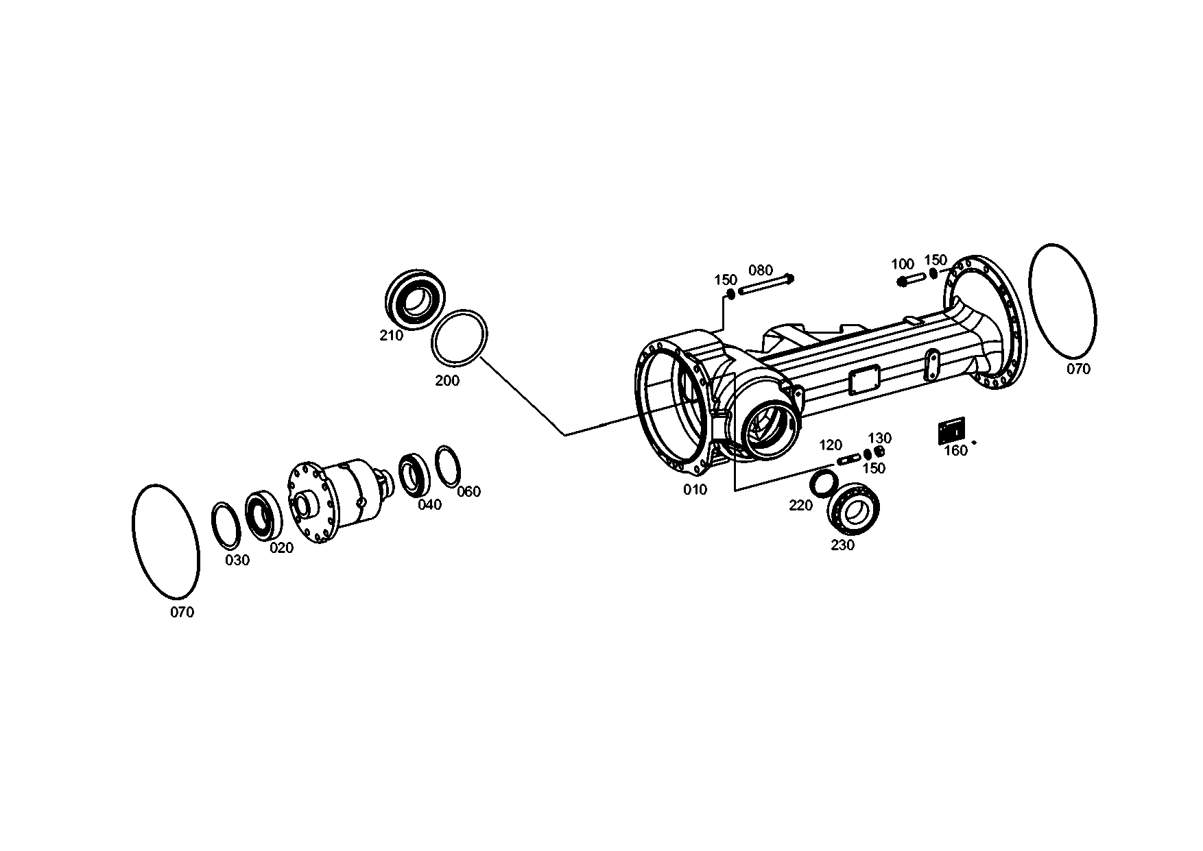 drawing for EVOBUS A0013532577 - WASHER (figure 3)