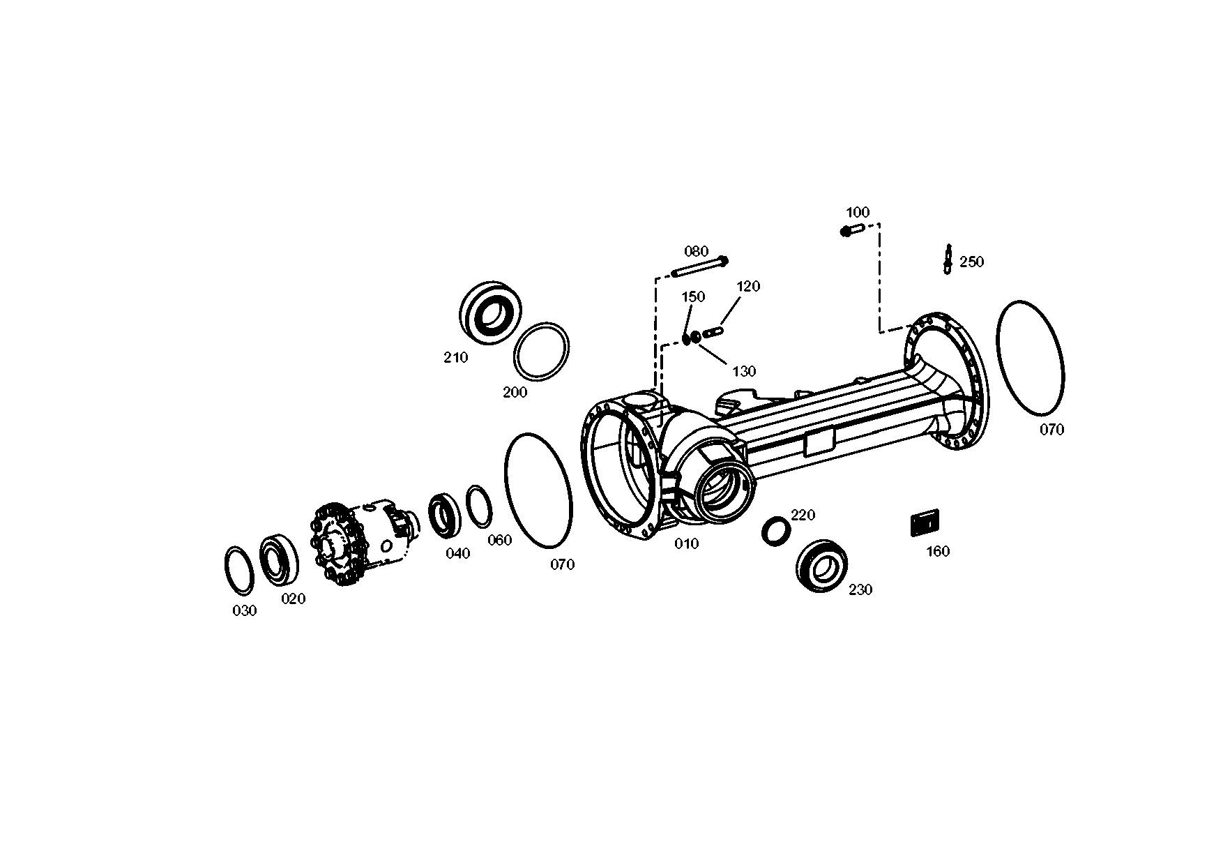 drawing for EVOBUS A0003539177 - WASHER (figure 4)