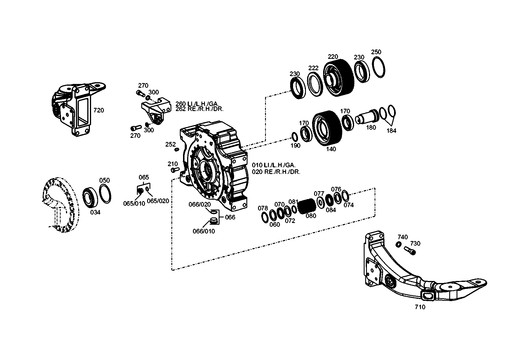 drawing for SCANIA 1426650 - CONSOLE (figure 3)