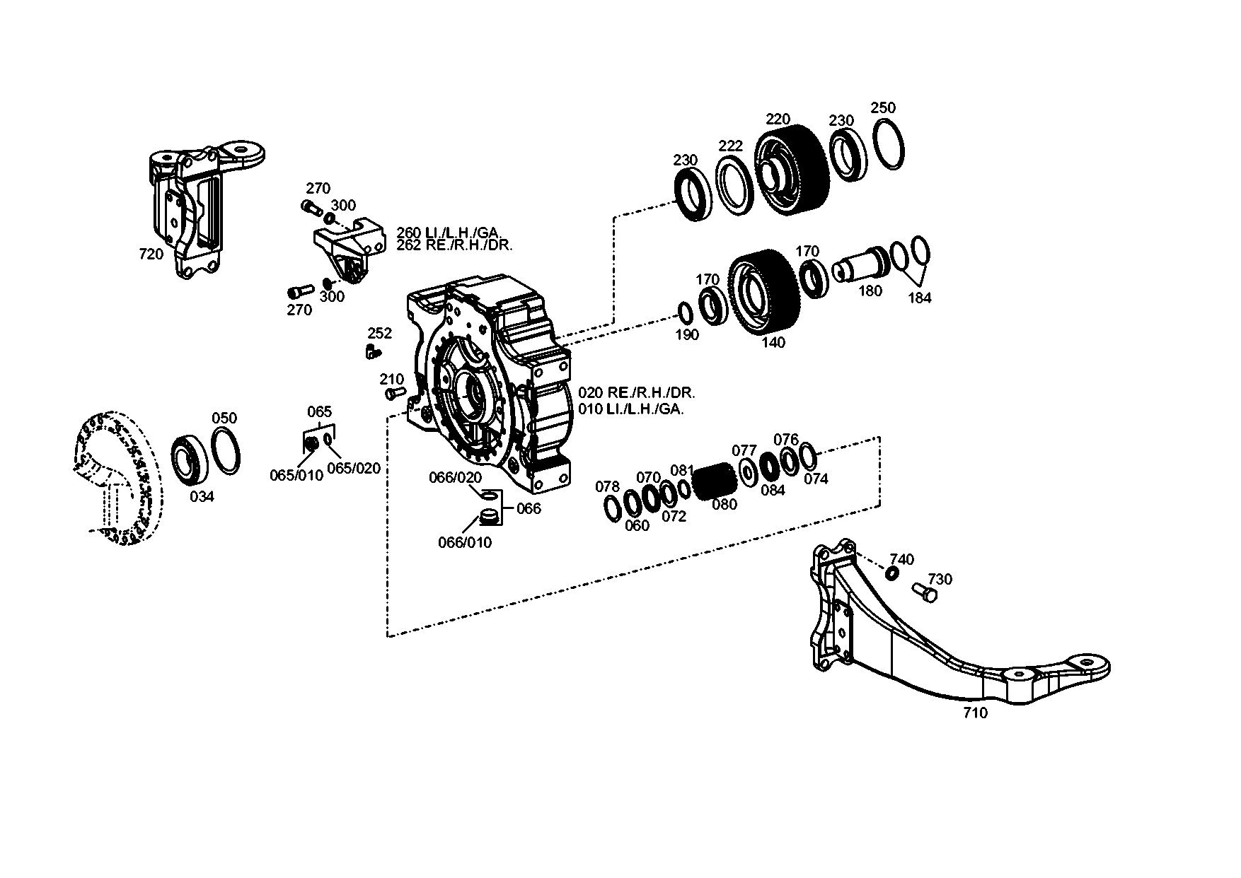 drawing for EVOBUS A0003511105 - GANTRY HOUSING (figure 3)