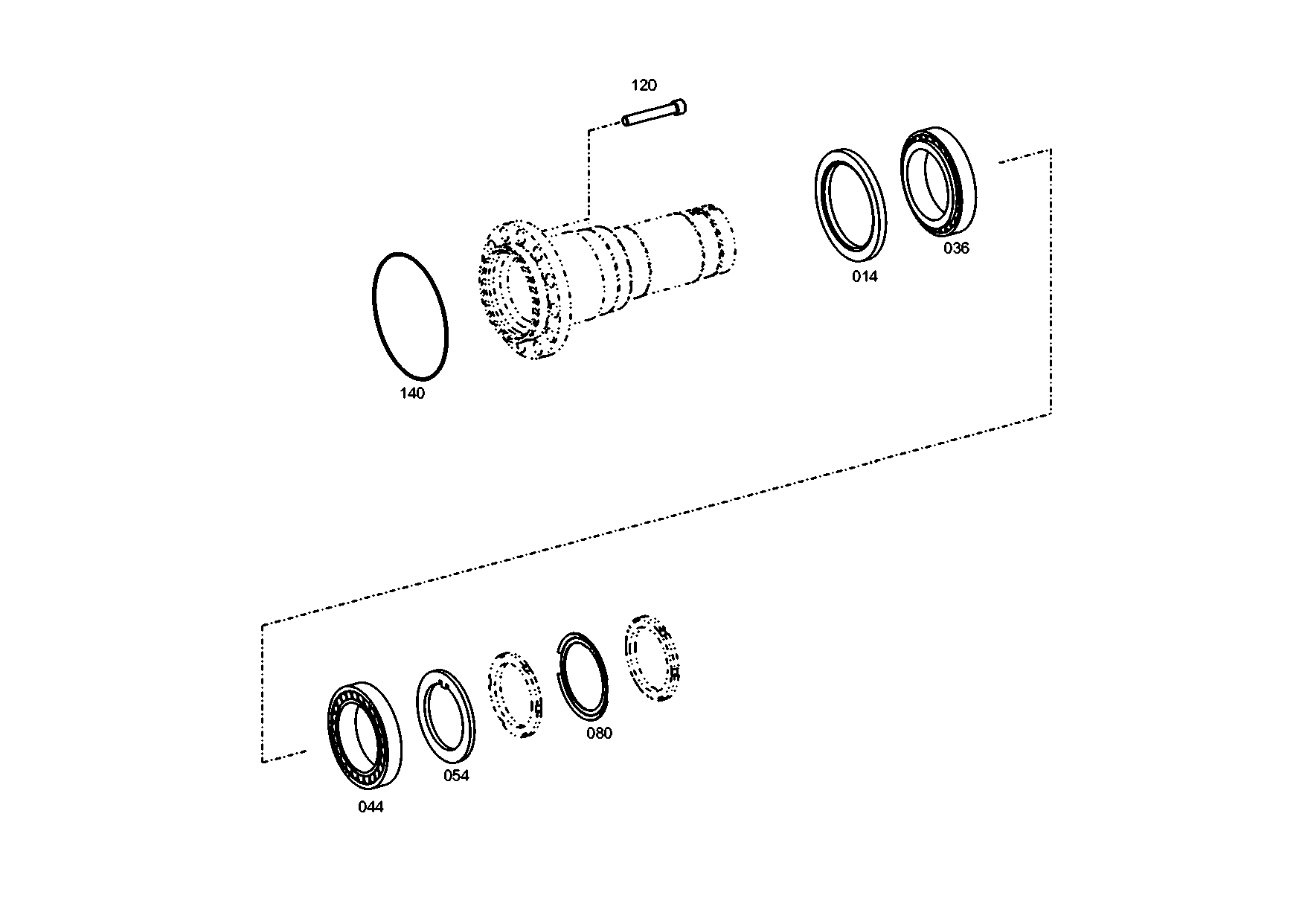 drawing for MERCEDES-BENZ CARS A0259976048 - O-RING (figure 2)