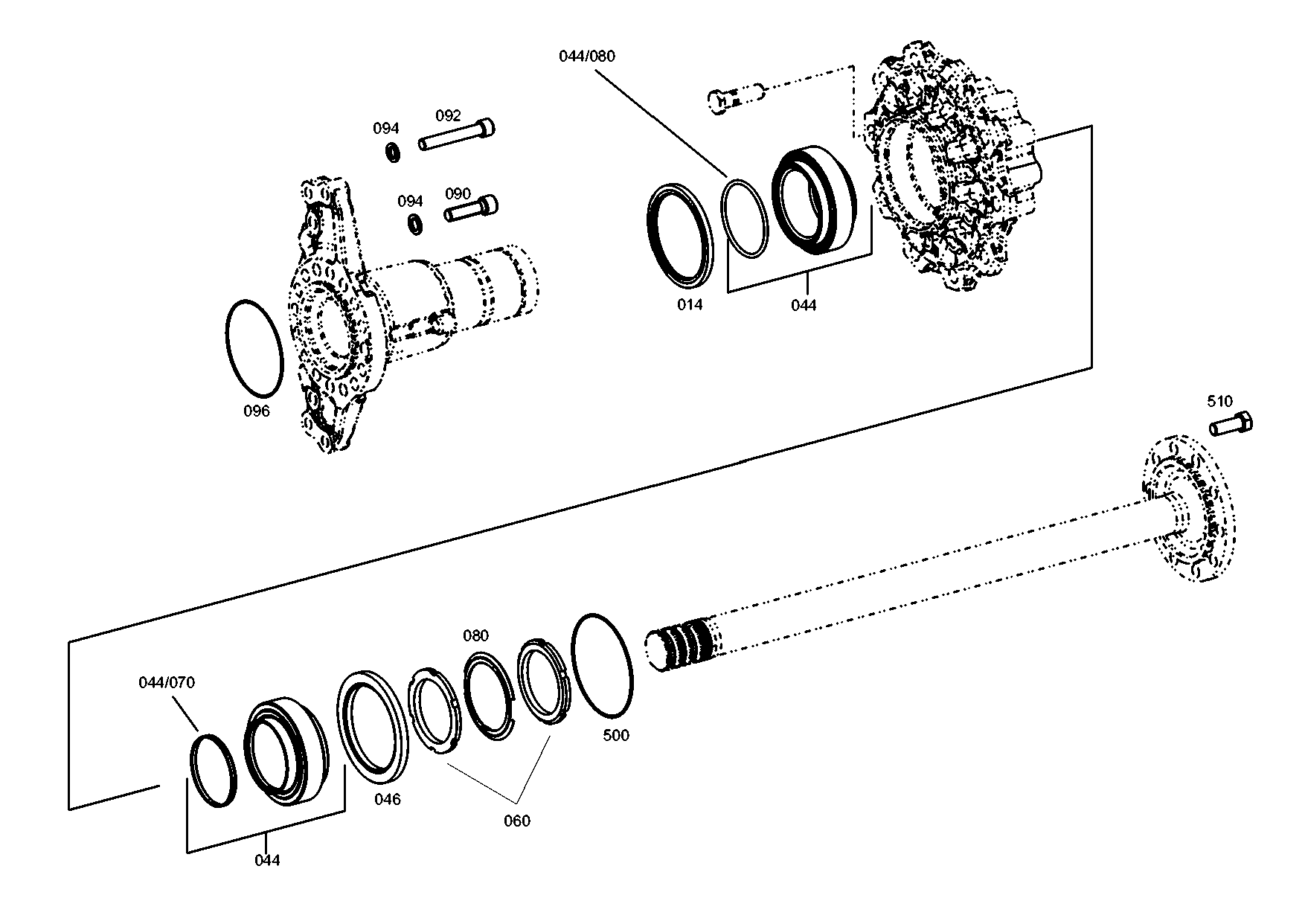 drawing for EVOBUS A0109948841 - SNAP RING (figure 3)