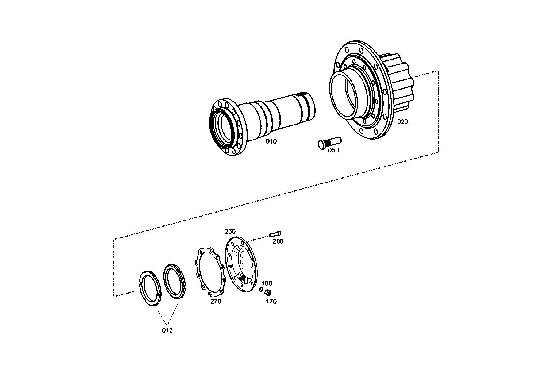 drawing for AGCO 35118000 - WHEEL STUD (figure 3)