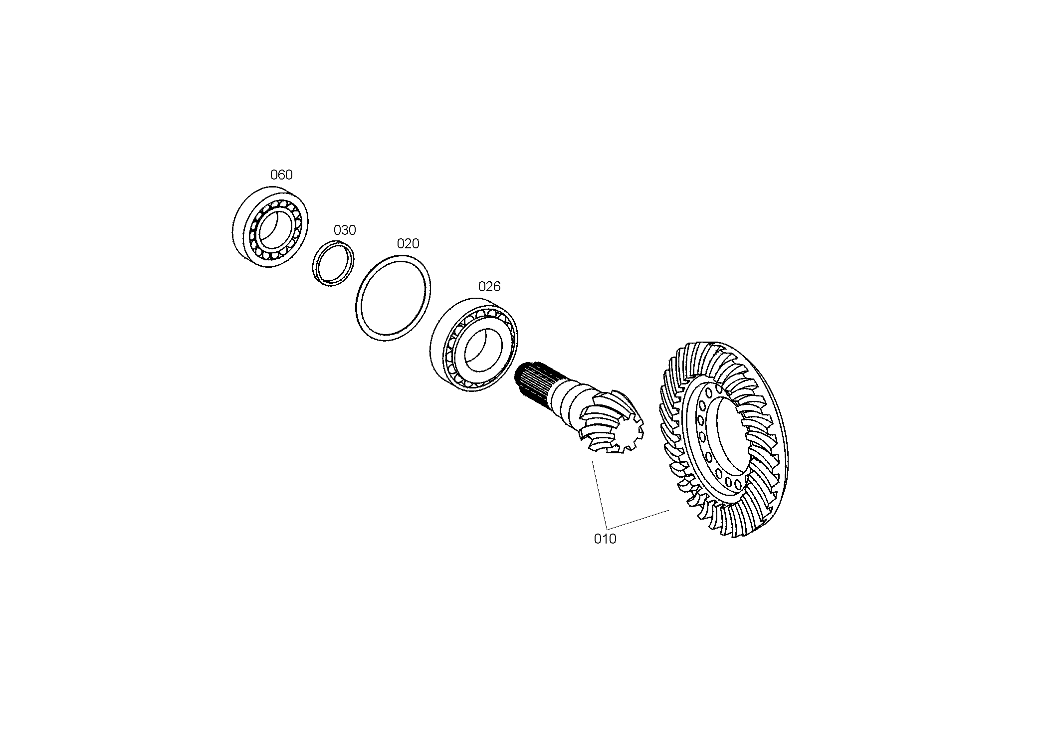 drawing for KRAMER WERKE GMBH 1000087067 - RING (figure 5)