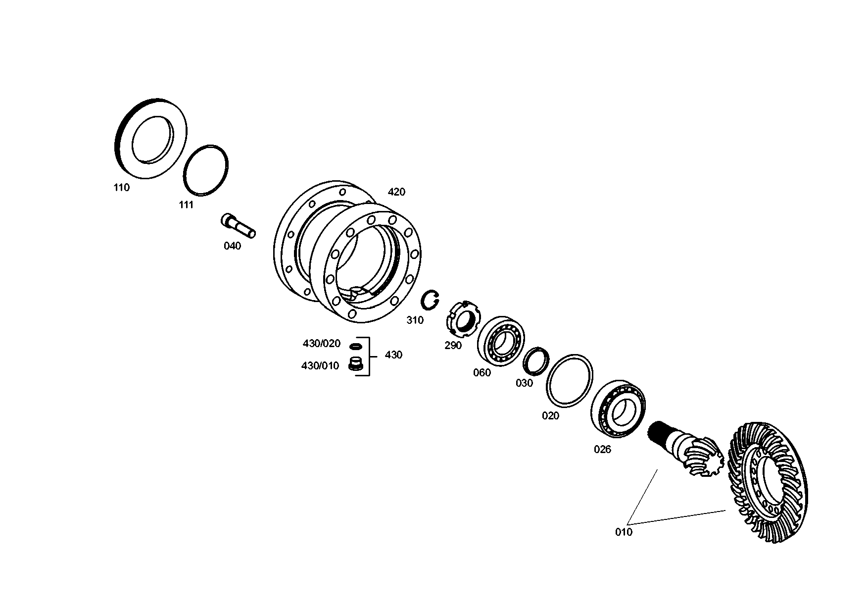 drawing for HAMM AG 1277707 - SHIM RING (figure 5)