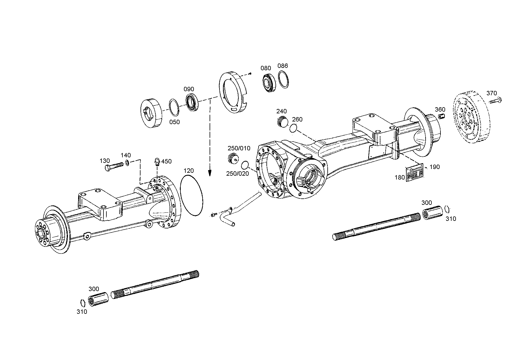 drawing for AGCO F168302020252 - WASHER (figure 1)