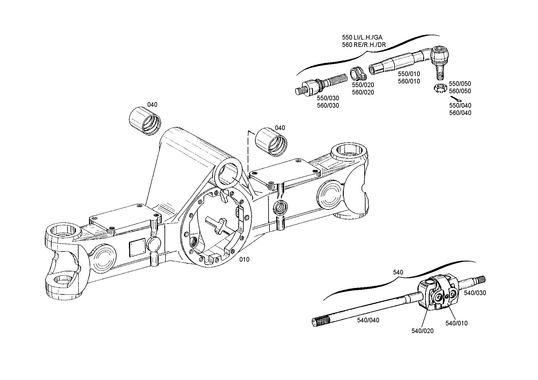 drawing for AGCO 72162300 - CENTRAL PIECE