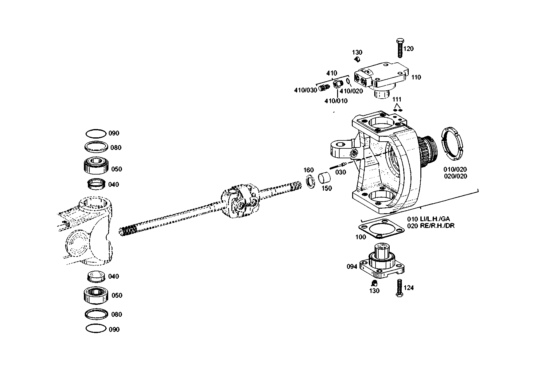 drawing for LIEBHERR GMBH 7024219 - O-RING (figure 1)