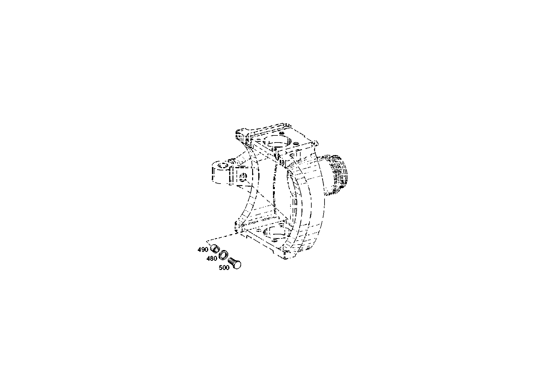 drawing for JOHN DEERE R75407 - WASHER (figure 2)