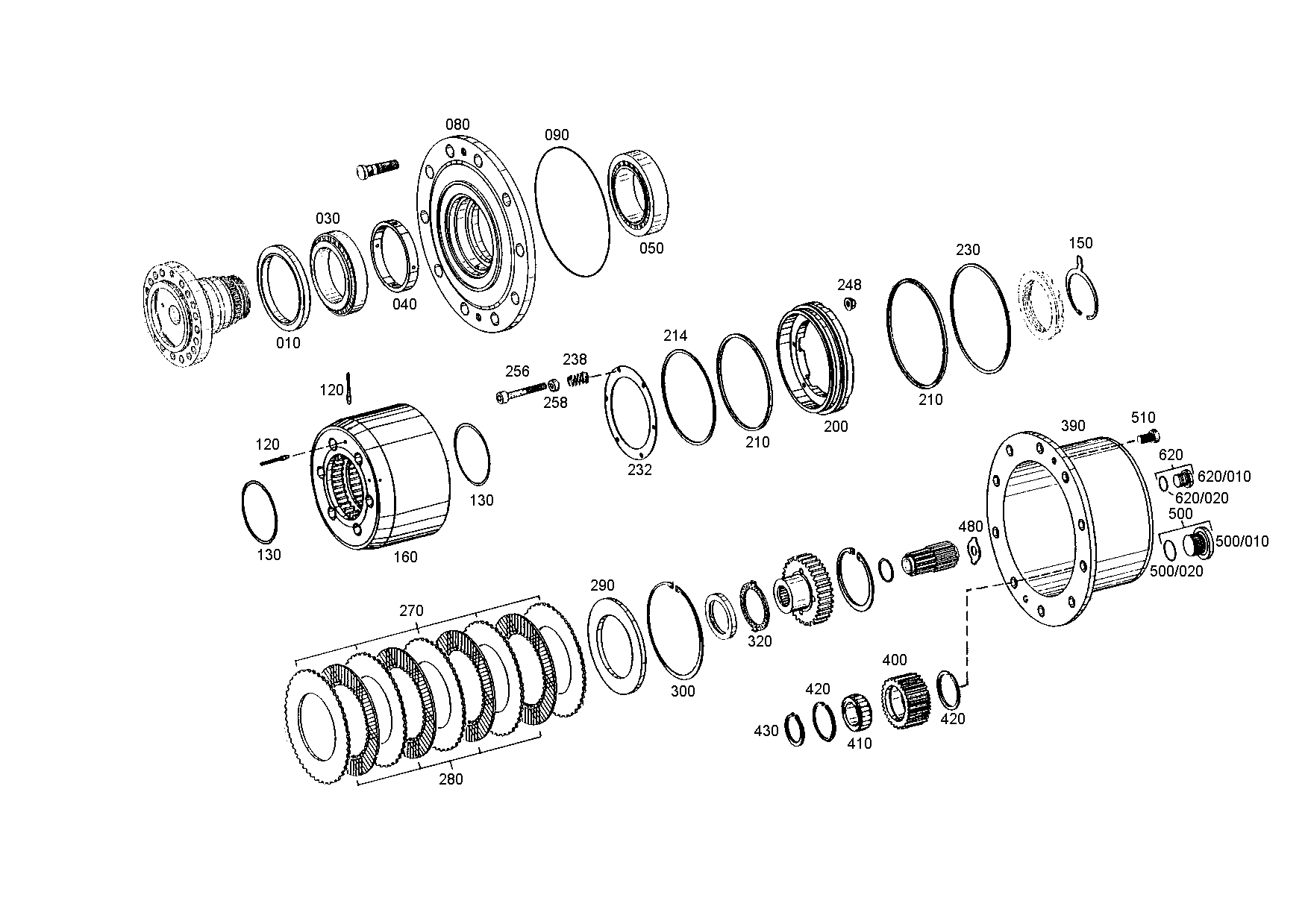drawing for AGCO F198300020670 - THRUST WASHER