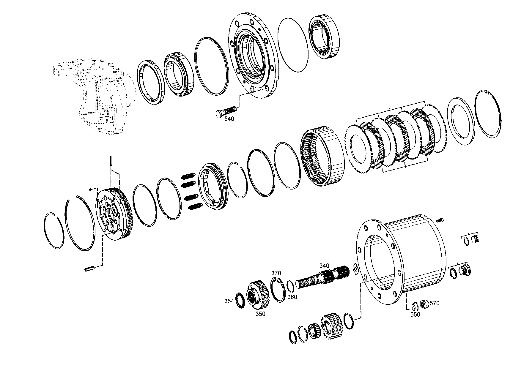 drawing for AGCO 020815R1 - WHEEL NUT (figure 3)