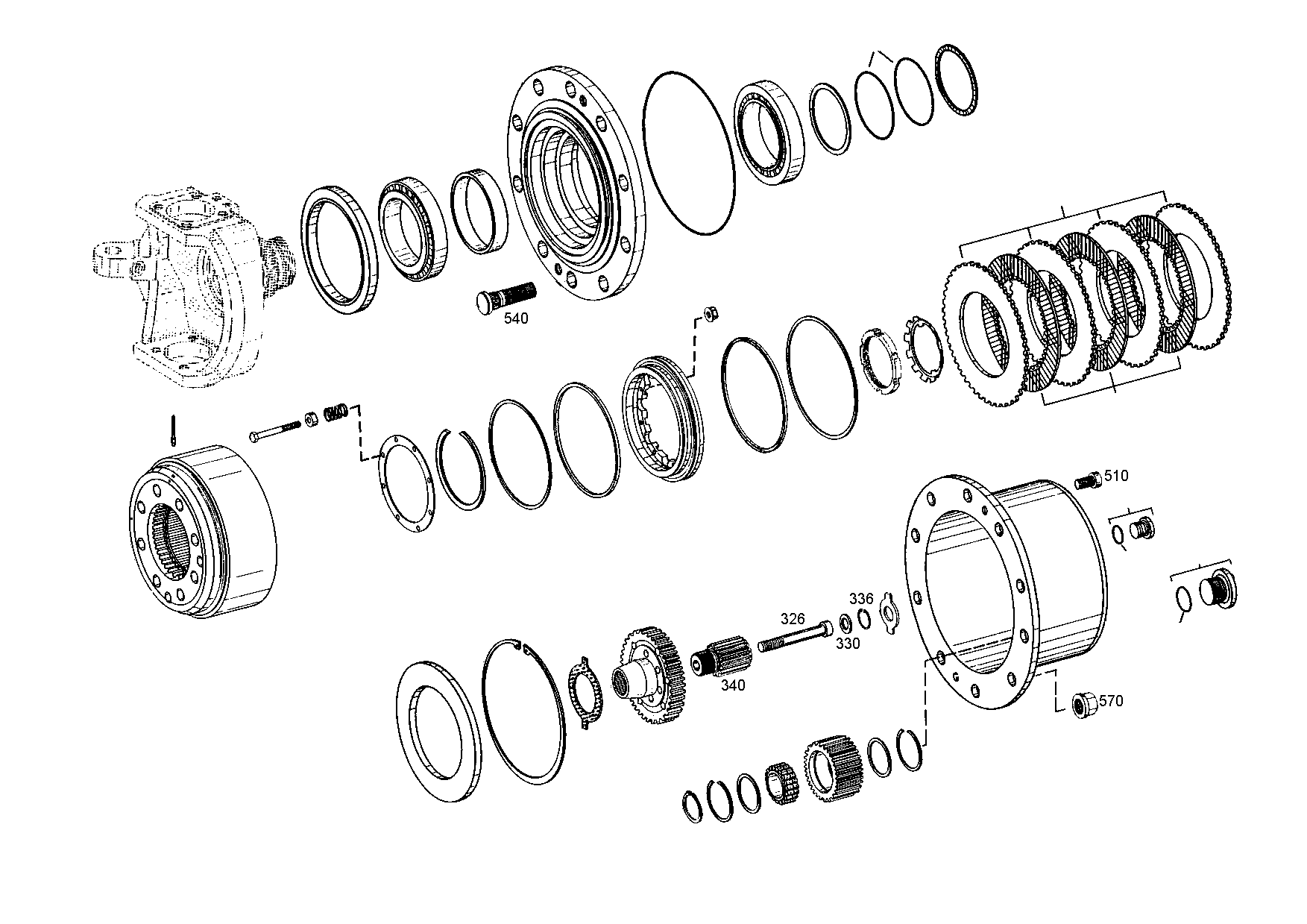 drawing for AGCO D41020000 - WHEEL NUT (figure 4)