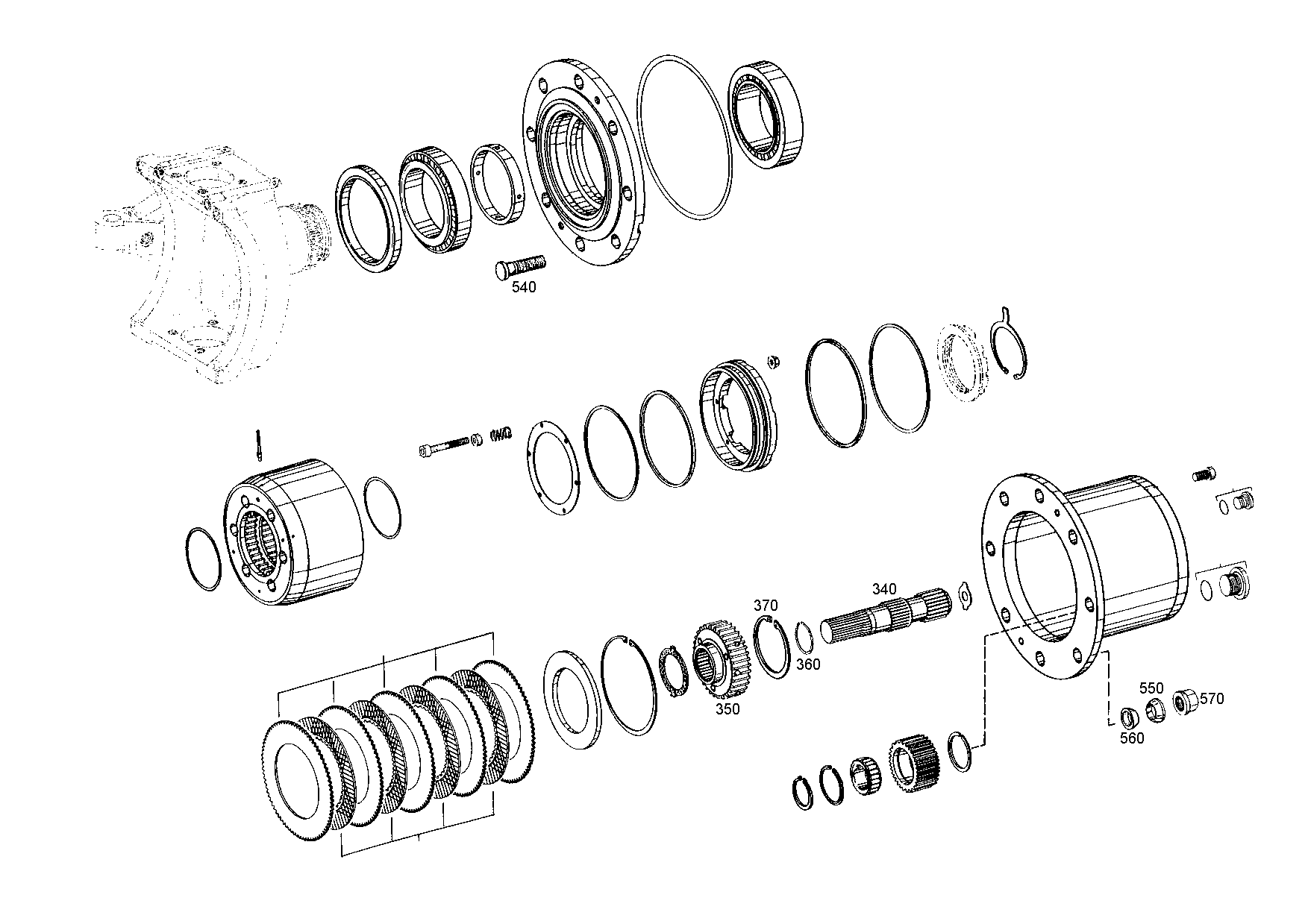 drawing for MAN N1.01101-4014 - CENTERING RING (figure 3)
