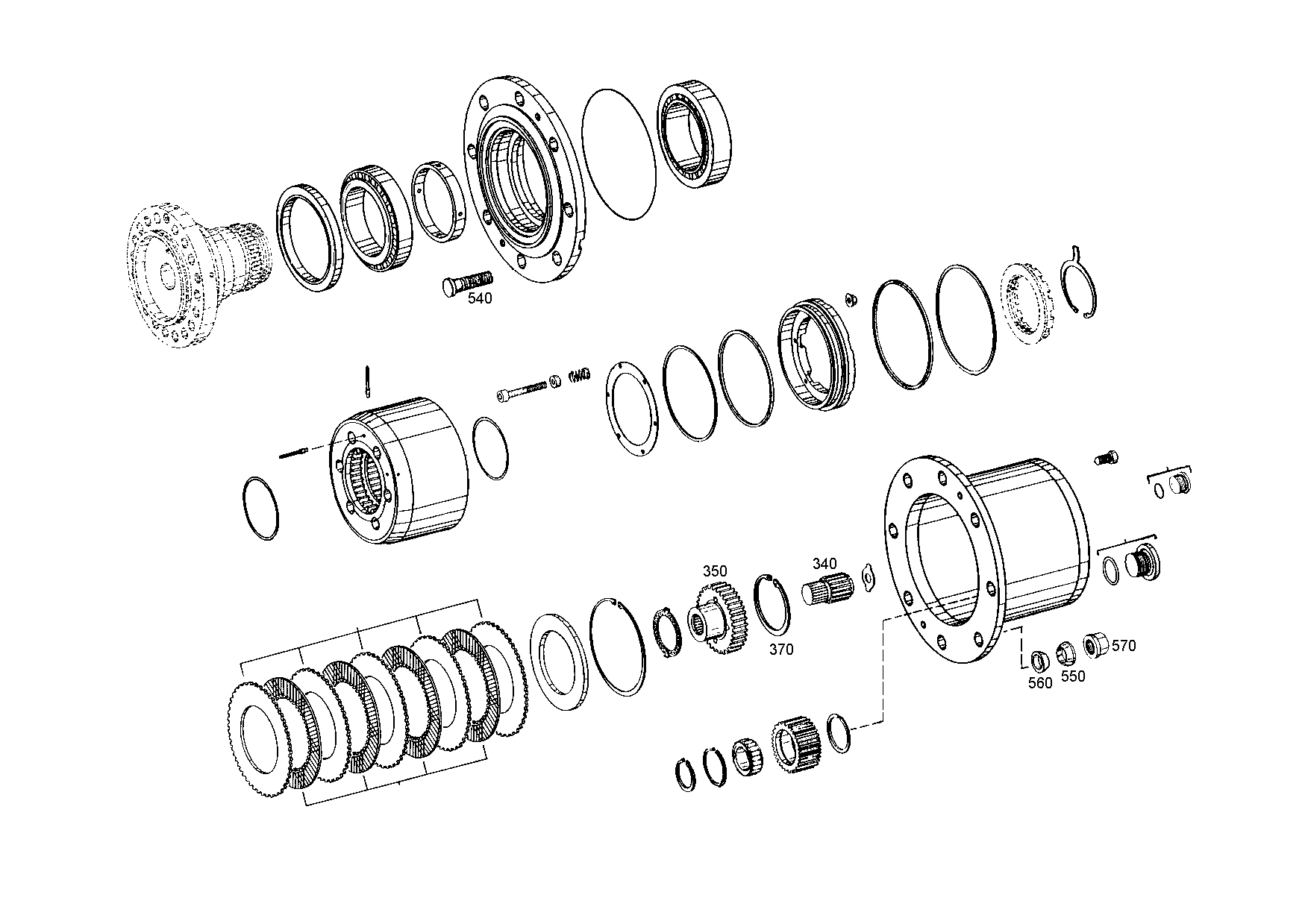 drawing for BOMAG H-1000000935 - CENTERING RING (figure 4)