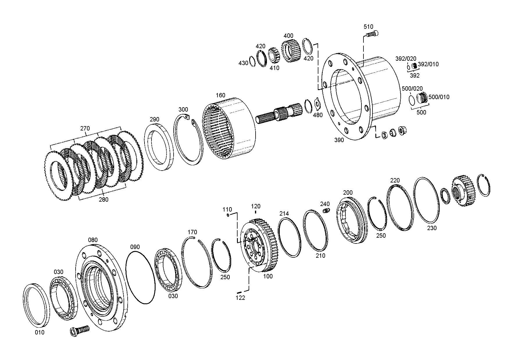 drawing for CNH NEW HOLLAND E3282150 - PLANET CARRIER (figure 2)