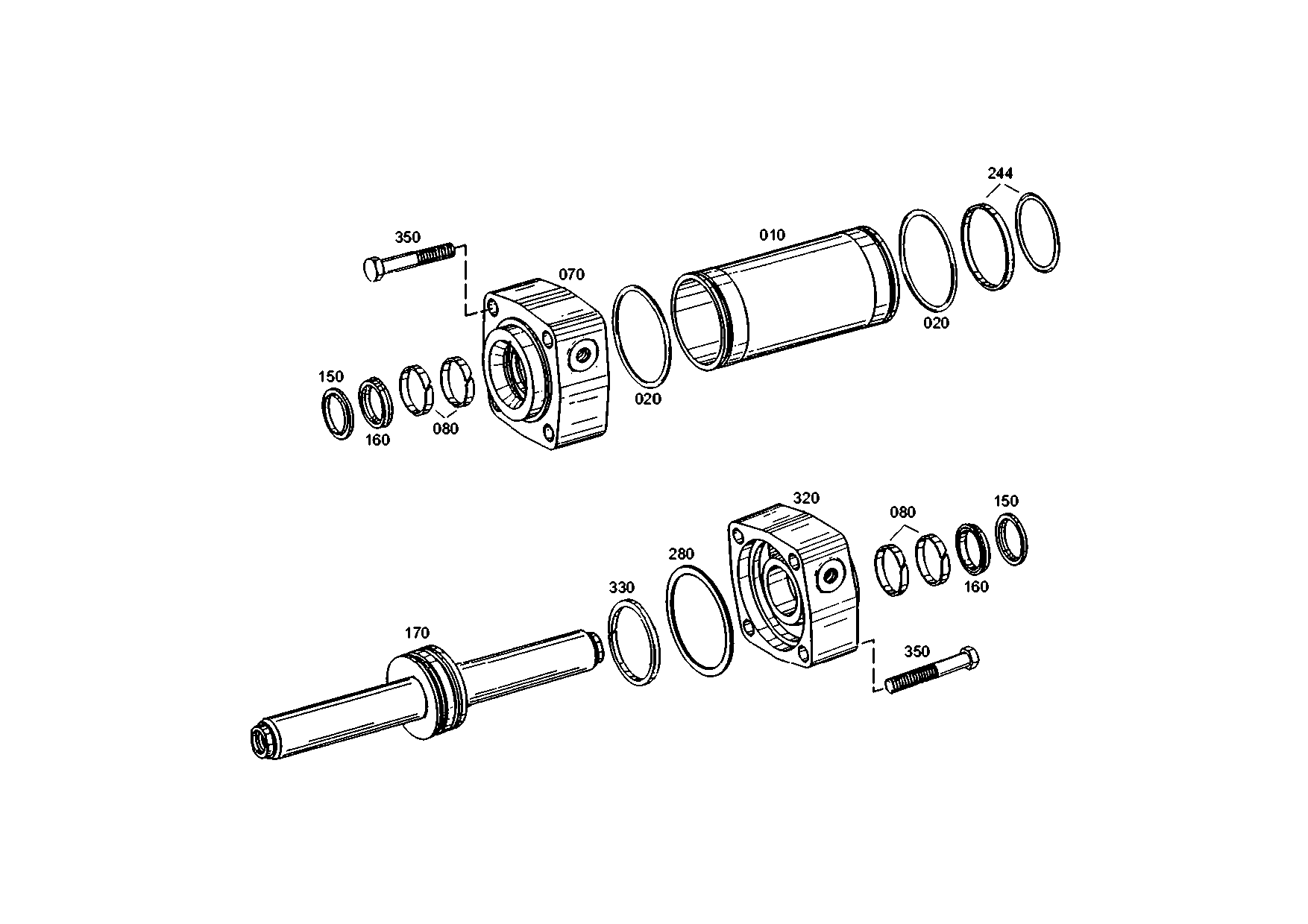 drawing for JOHN DEERE AT321455 - GUIDE RING (figure 5)