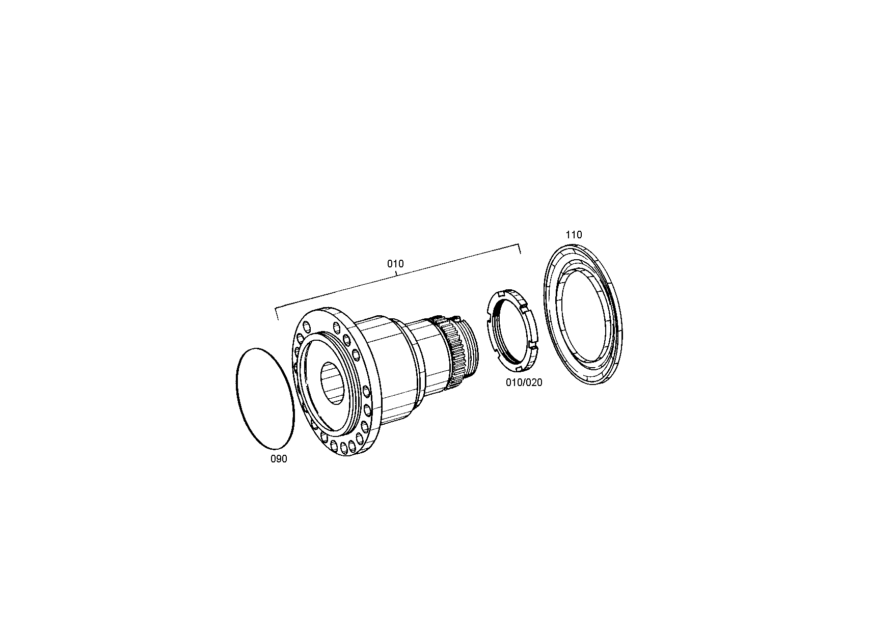 drawing for CATERPILLAR INC. 006137 - SUPPORT PLATE (figure 1)