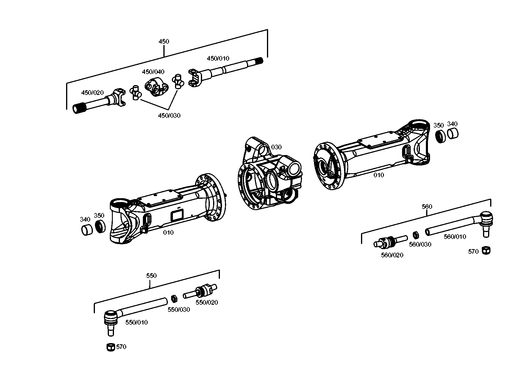 drawing for ZF Countries 050360098622 - TIE ROD (figure 4)